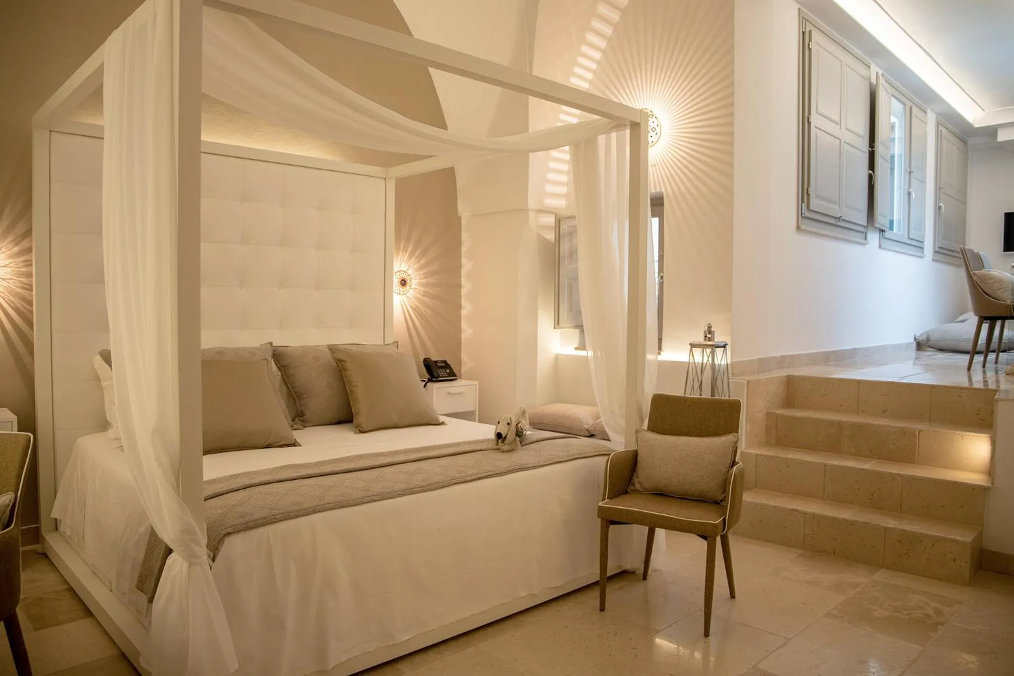 Bed in MONUN Hotel&Spa