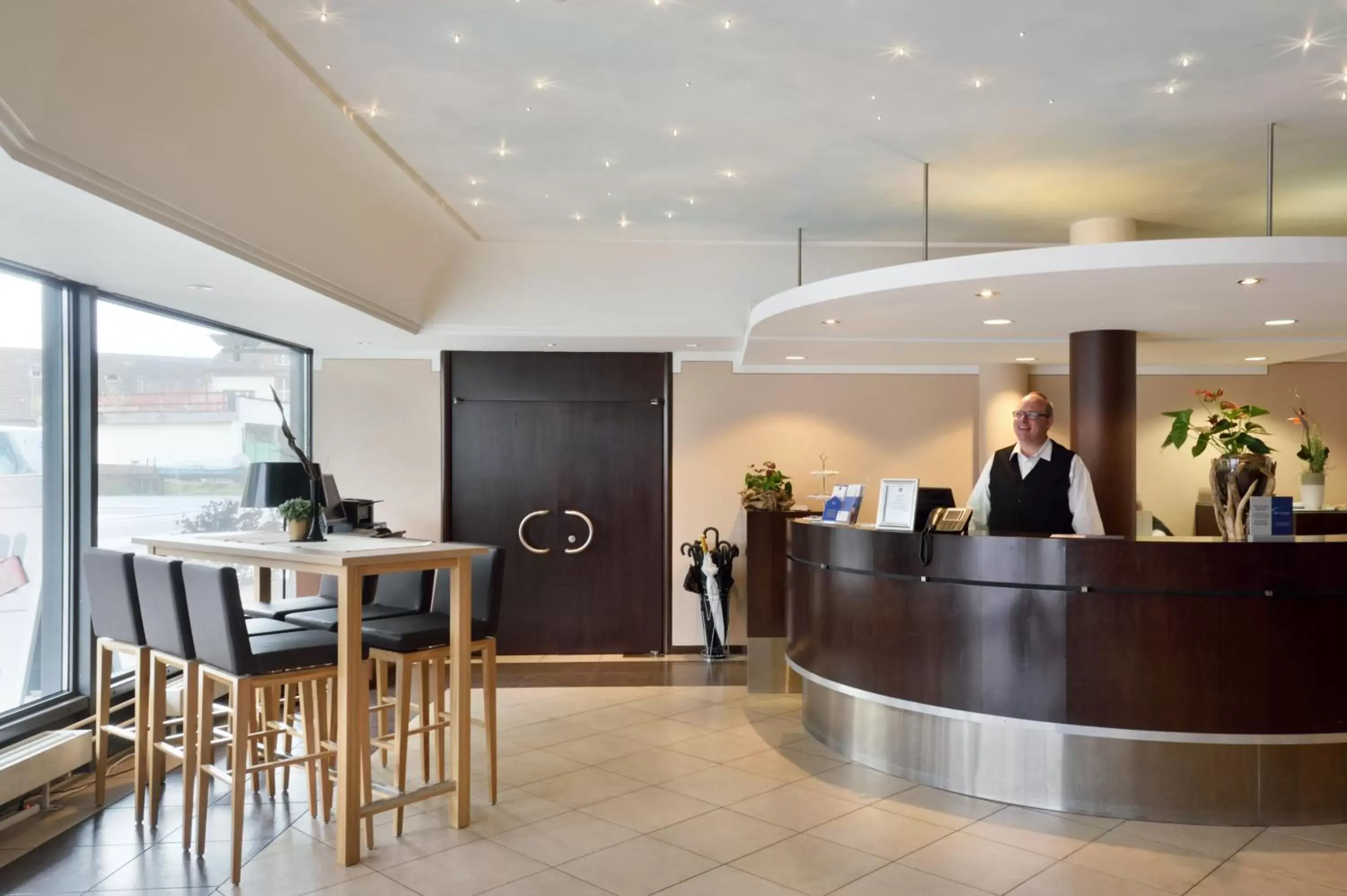 Lobby or reception in City Hotel Biel Bienne Free Parking