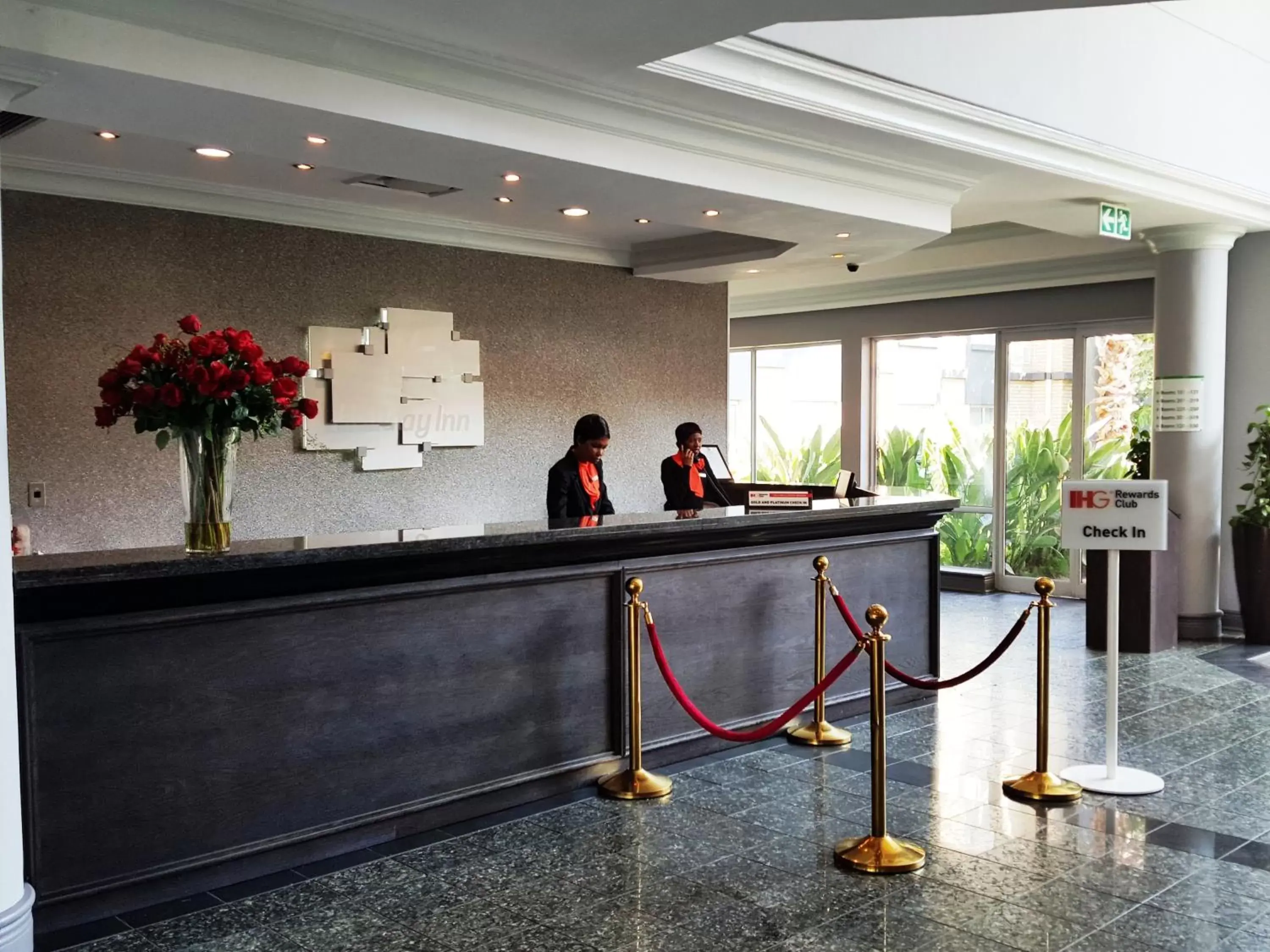 Property building, Lobby/Reception in Holiday Inn Johannesburg Airport, an IHG Hotel