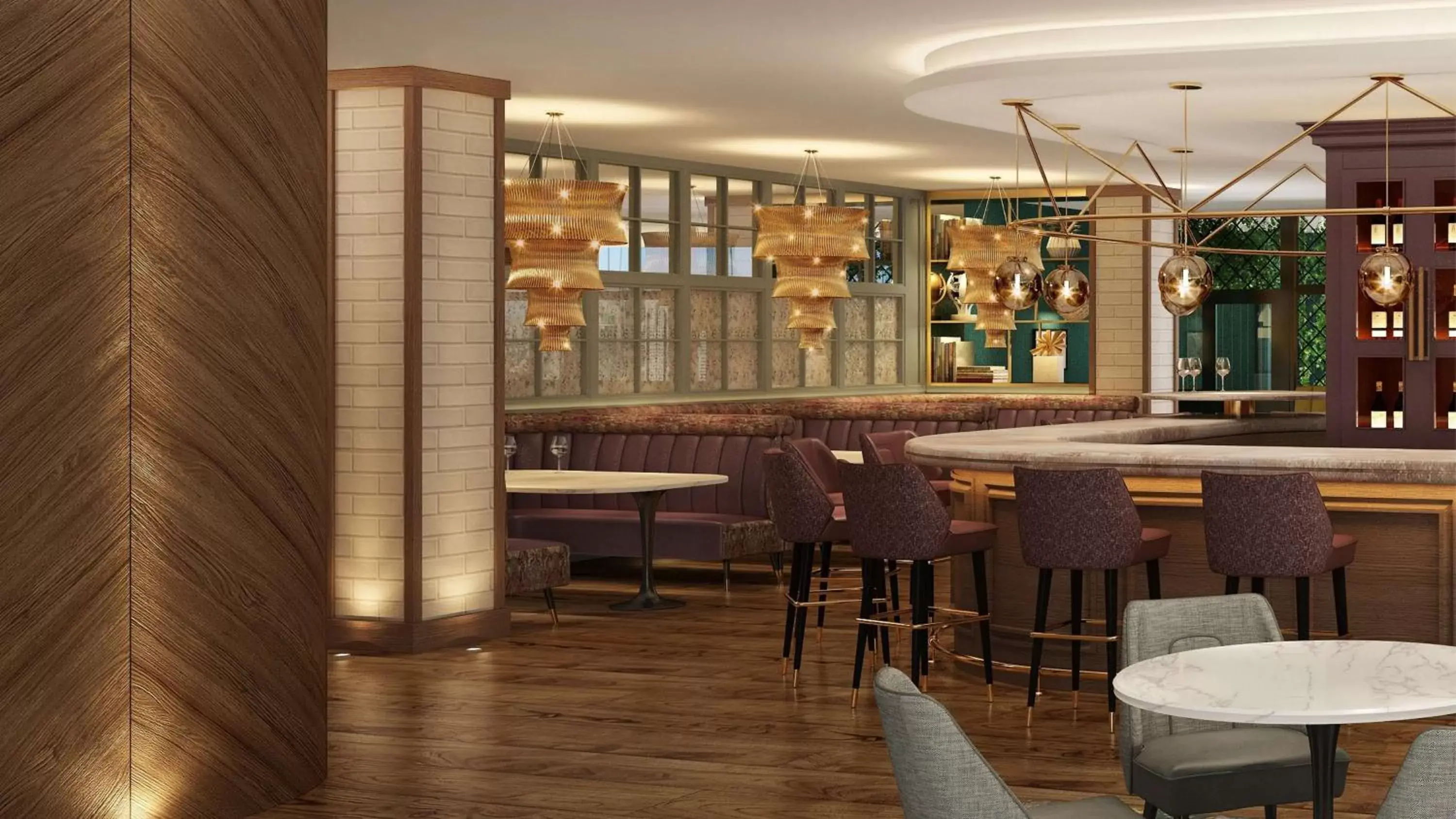 Lounge or bar in DoubleTree by Hilton Bath Lounge or bar in DoubleTree by Hilton Bath