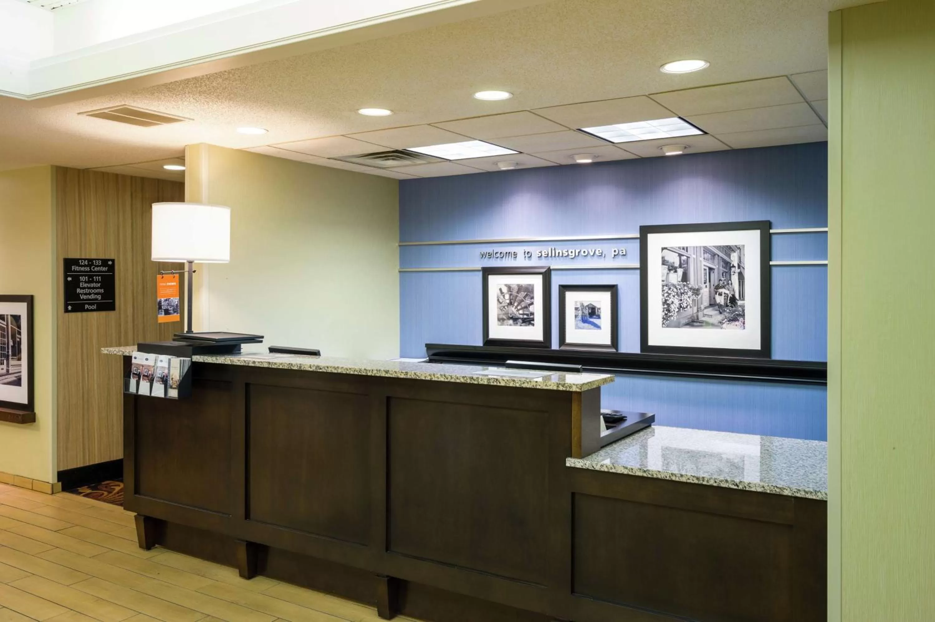Lobby or reception in Hampton Inn Selinsgrove/Shamokin Dam