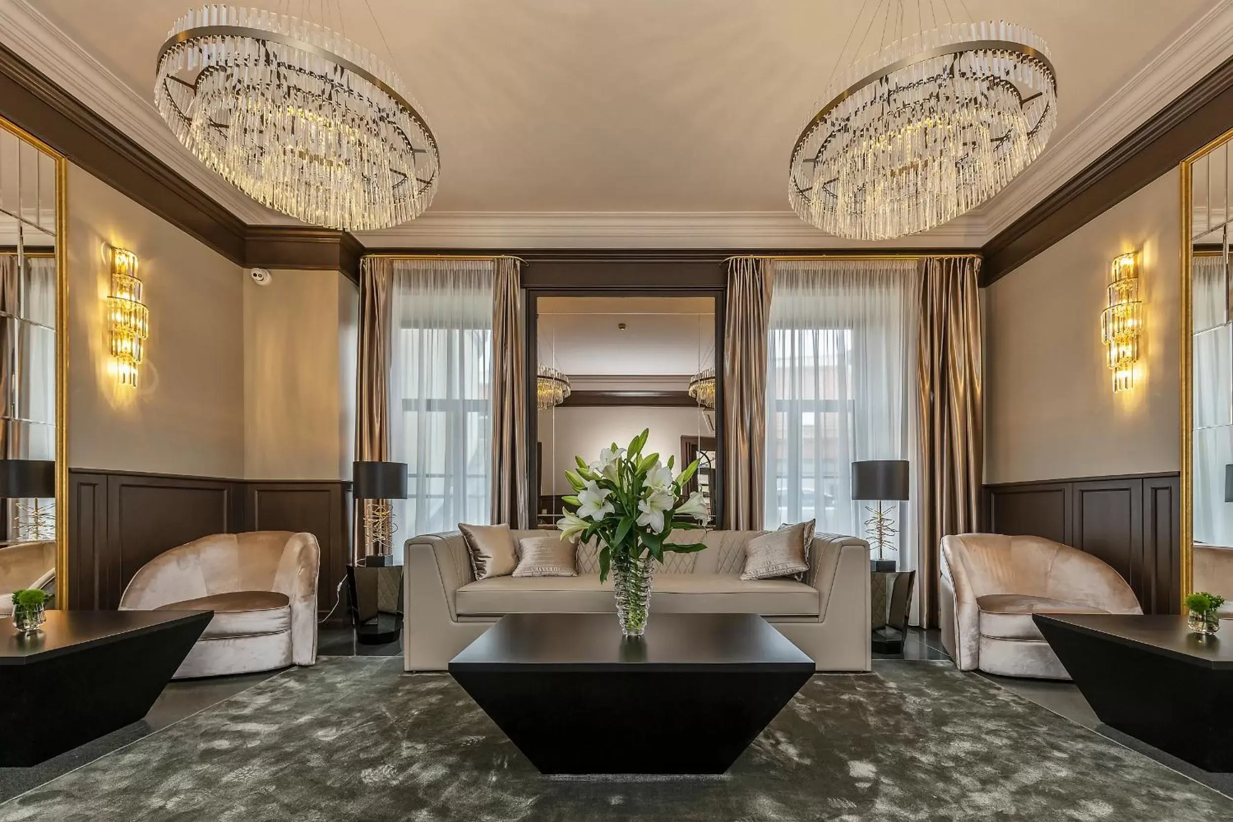 Lobby or reception in St Palace Hotel Lobby or reception in St Palace Hotel