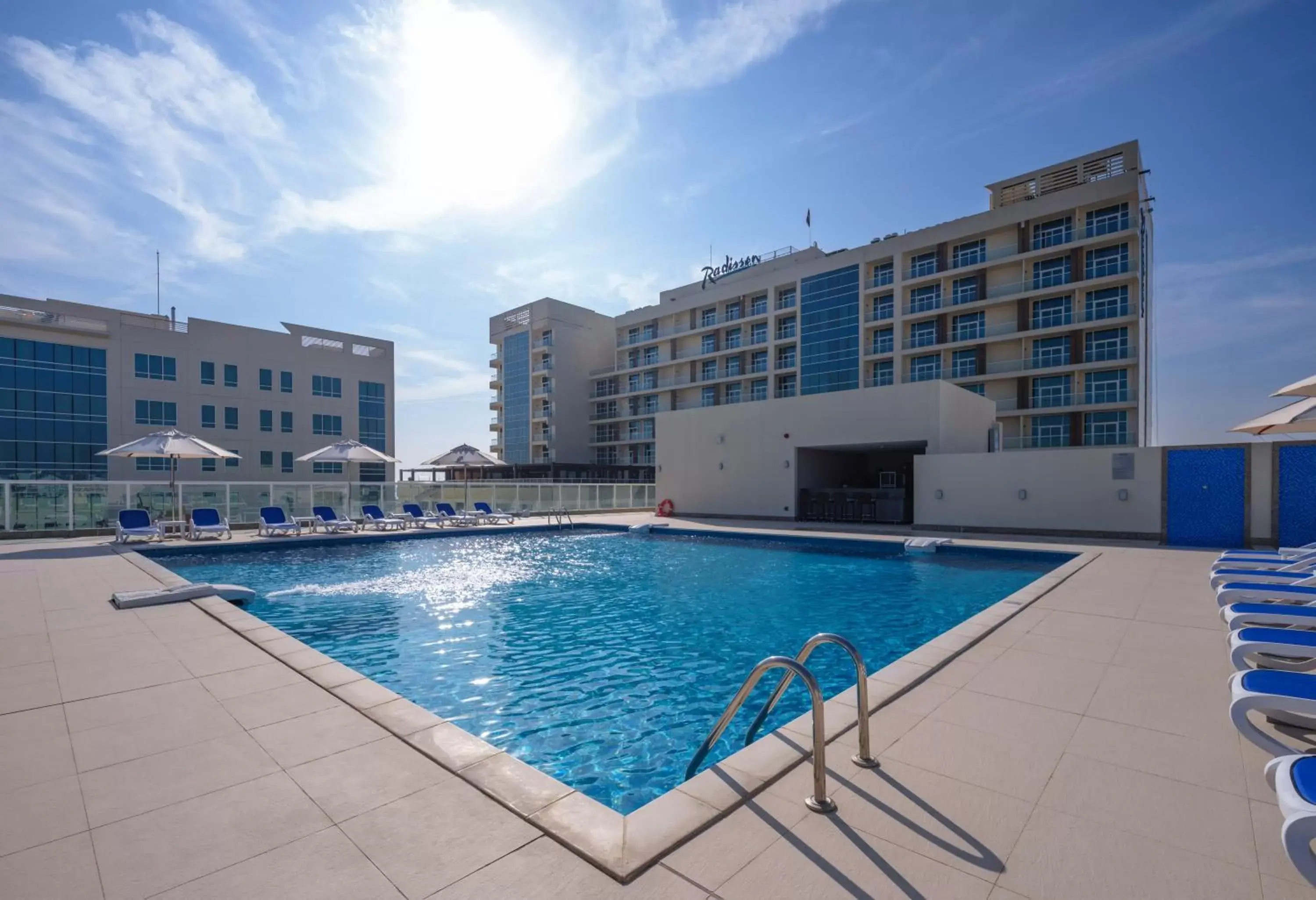 Swimming Pool in Radisson Resort Ras Al Khaimah Marjan Island