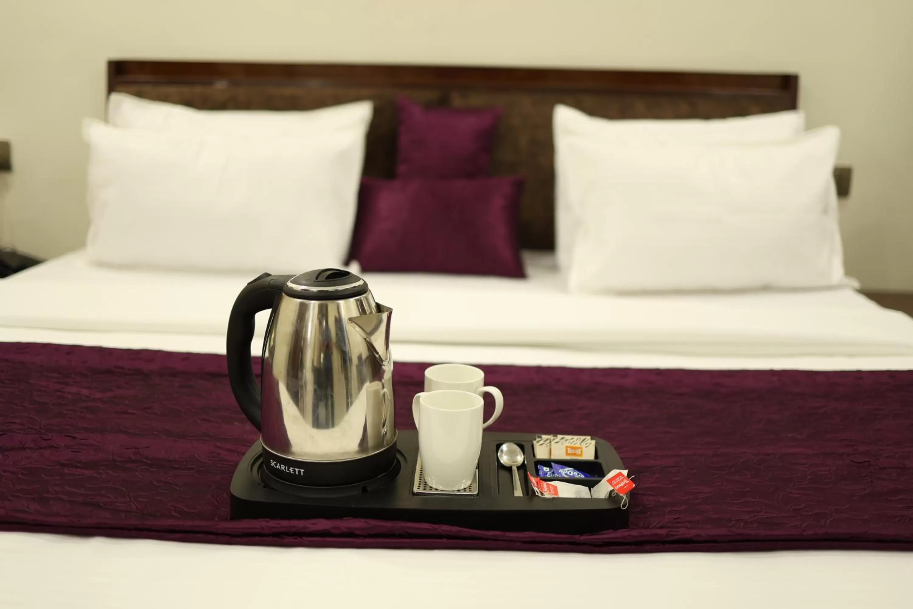 Photo of the whole room, Bed in Perfect Stayz Dwarkesh - Hotel Near Haridwar Railway station