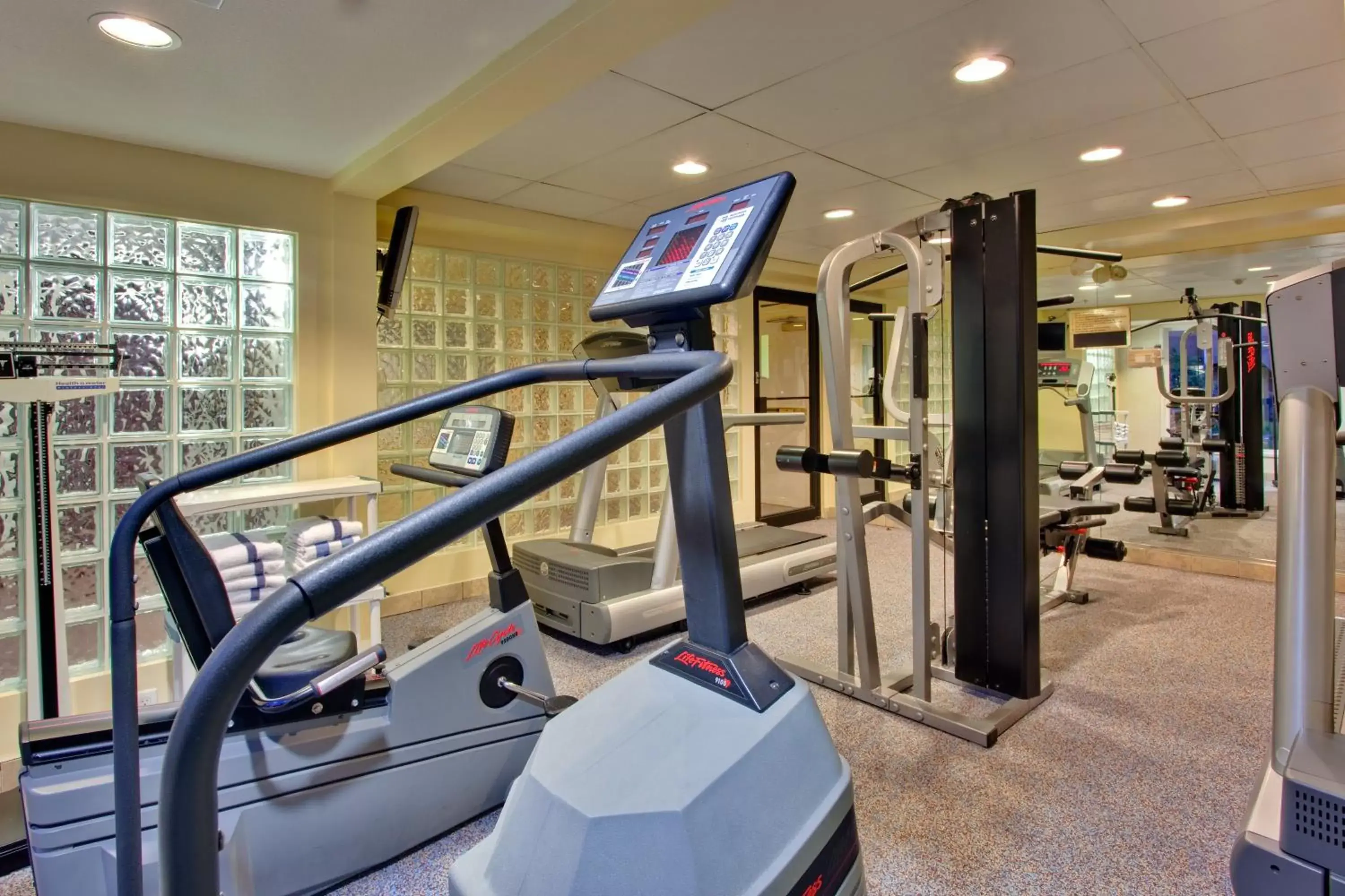Fitness centre/facilities, Fitness Center/Facilities in Holiday Inn Express Red Deer, an IHG Hotel