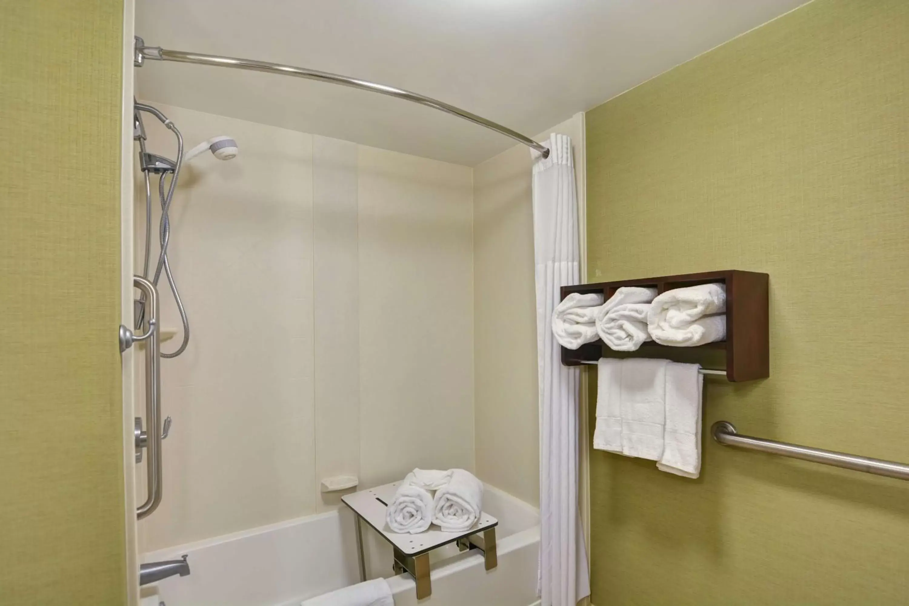 Bathroom in Hampton Inn Charlotte-Gastonia