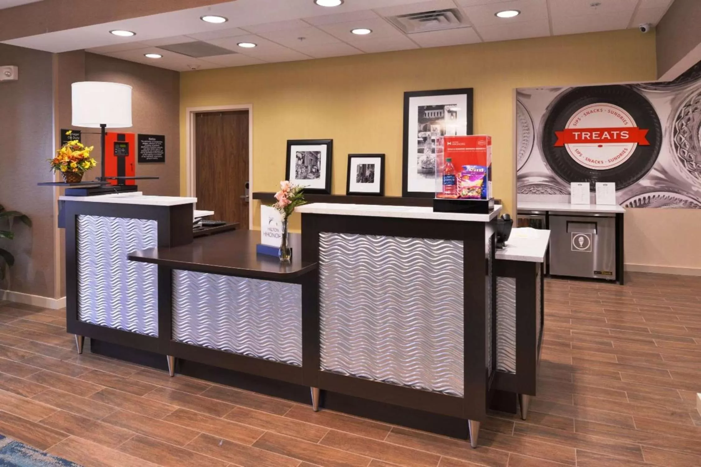 Lobby or reception in Hampton Inn Leavenworth