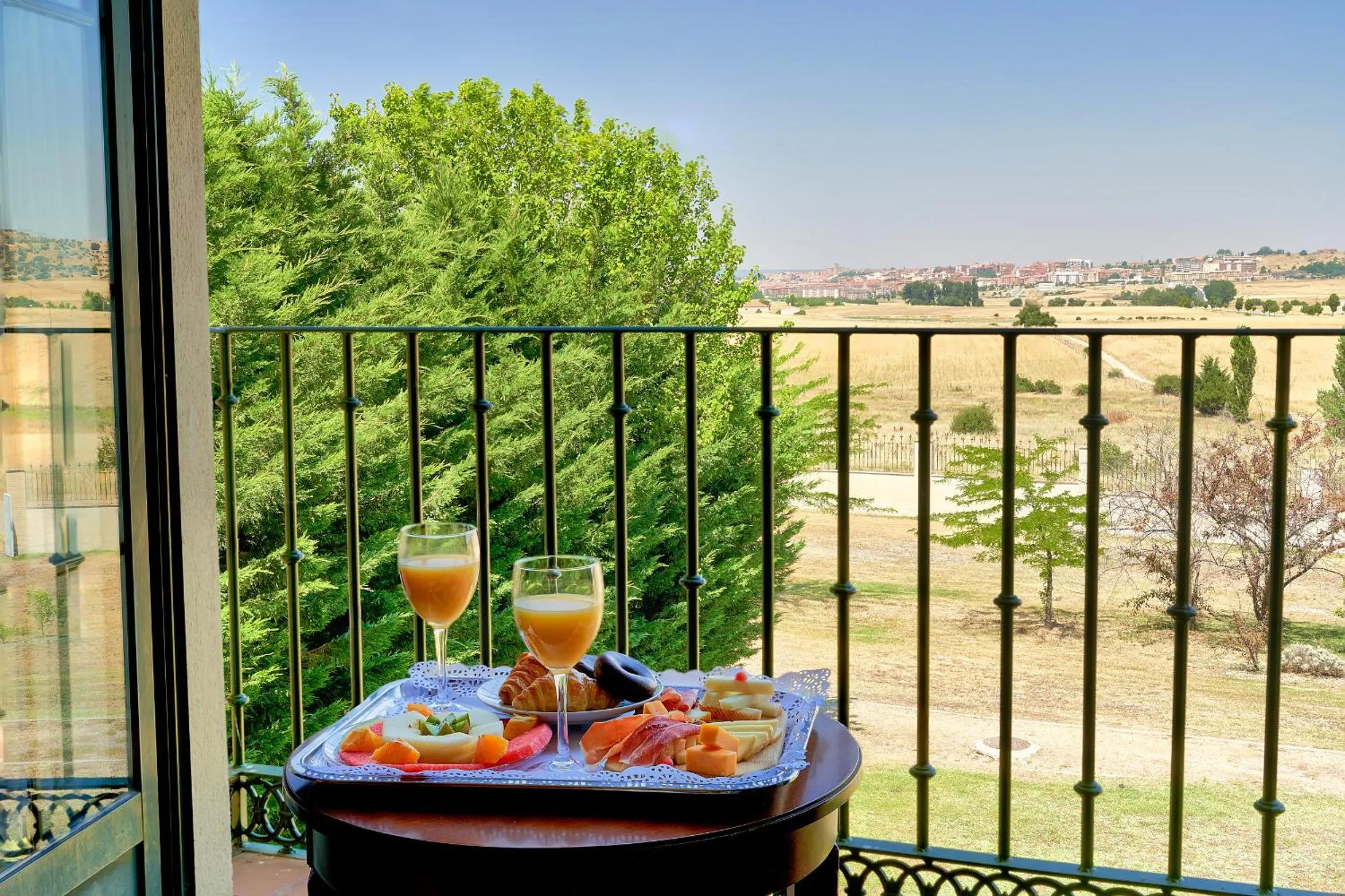 Balcony/Terrace in Hotel Fontecruz Ávila