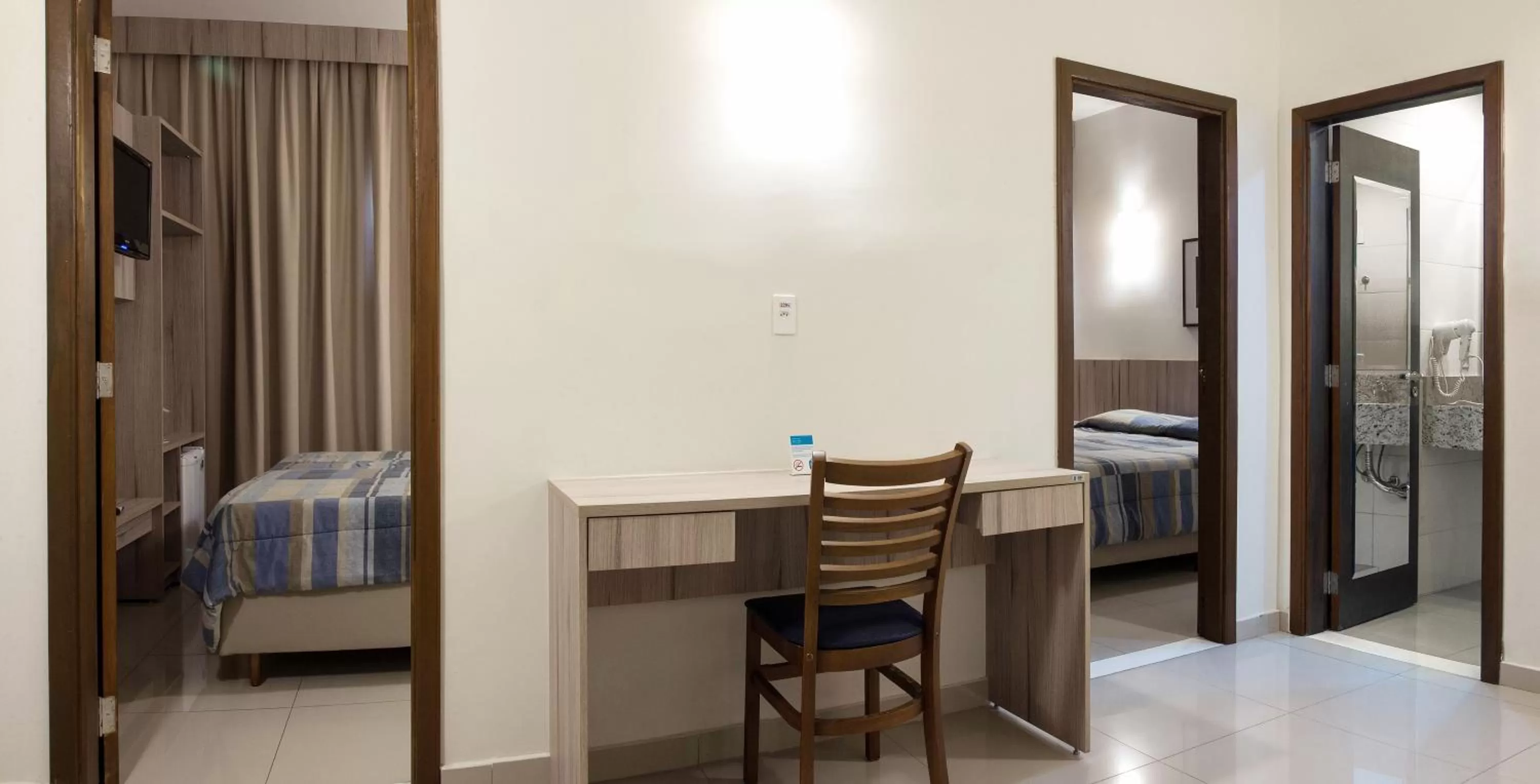 Bed in Hotel Estação 101 - Itajaí