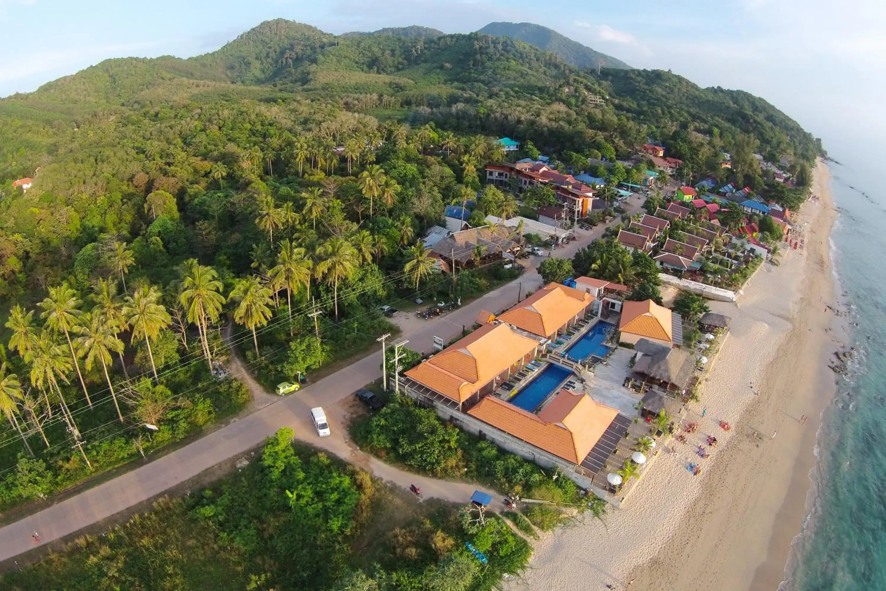 Bird's eye view, Bird's-eye View in Peace Paradise Beach