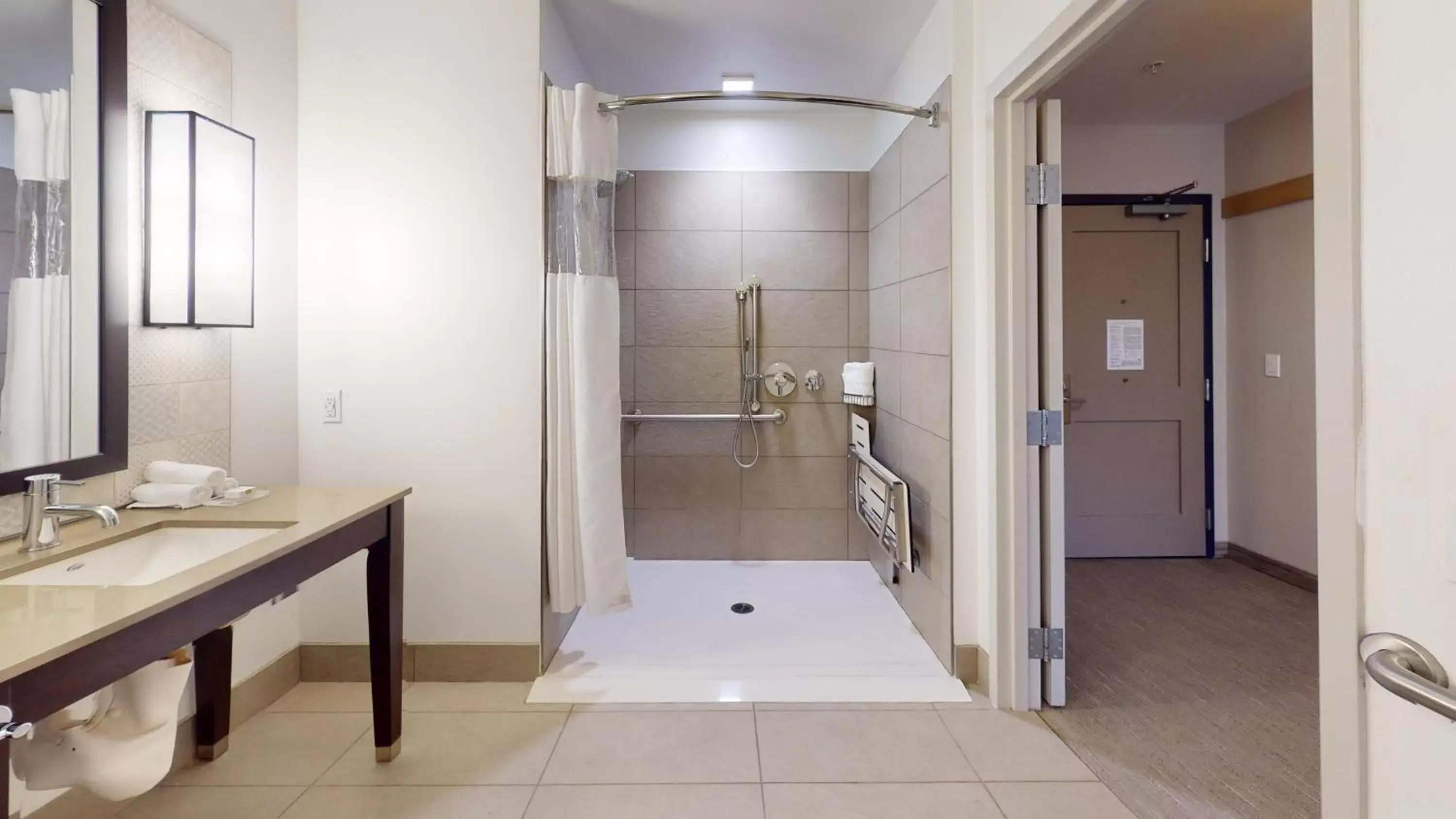 Shower, Bathroom in SunCoast Hotel Anaheim, Tapestry Collection by Hilton