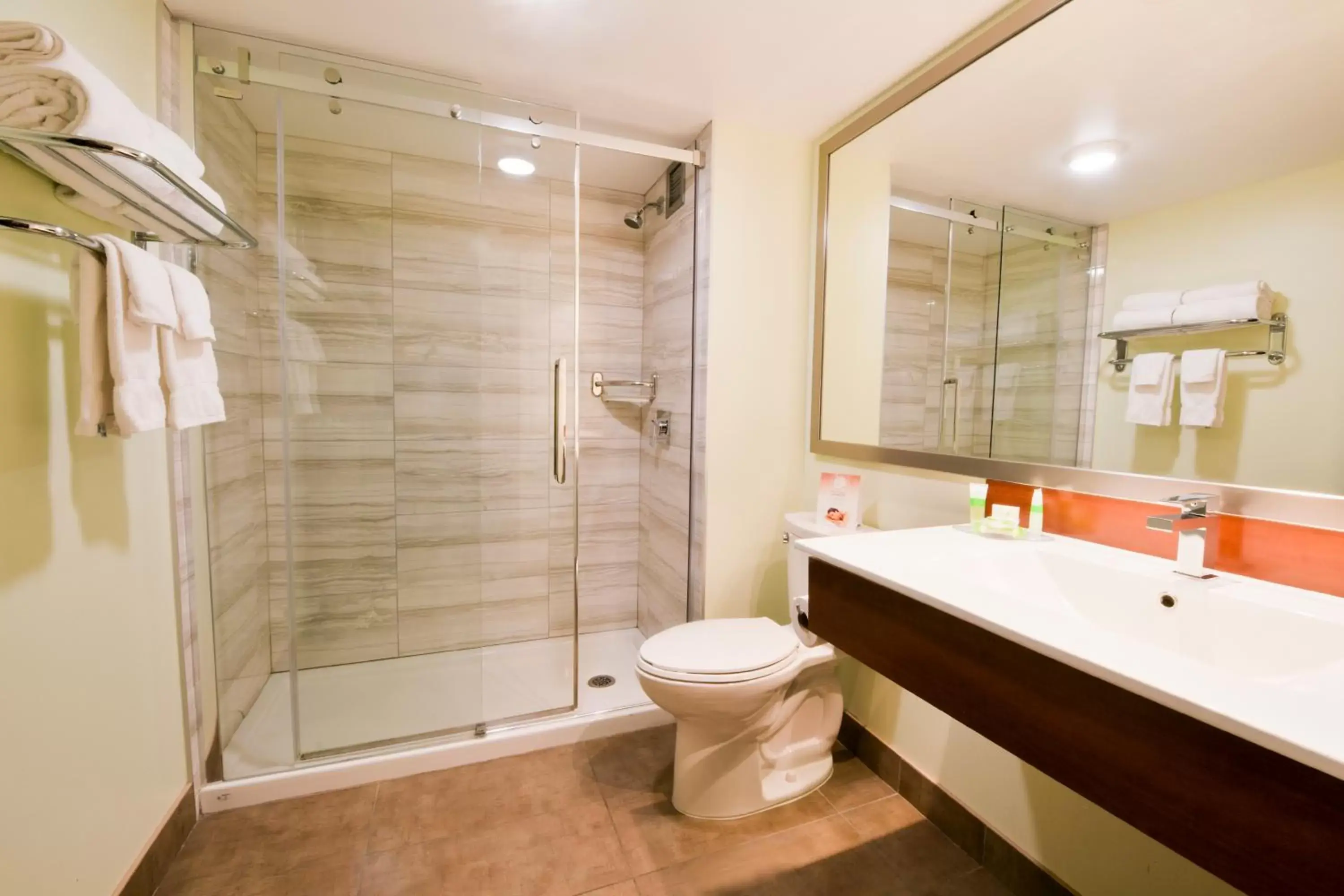 Shower, Bathroom in Hotel Universel Montréal