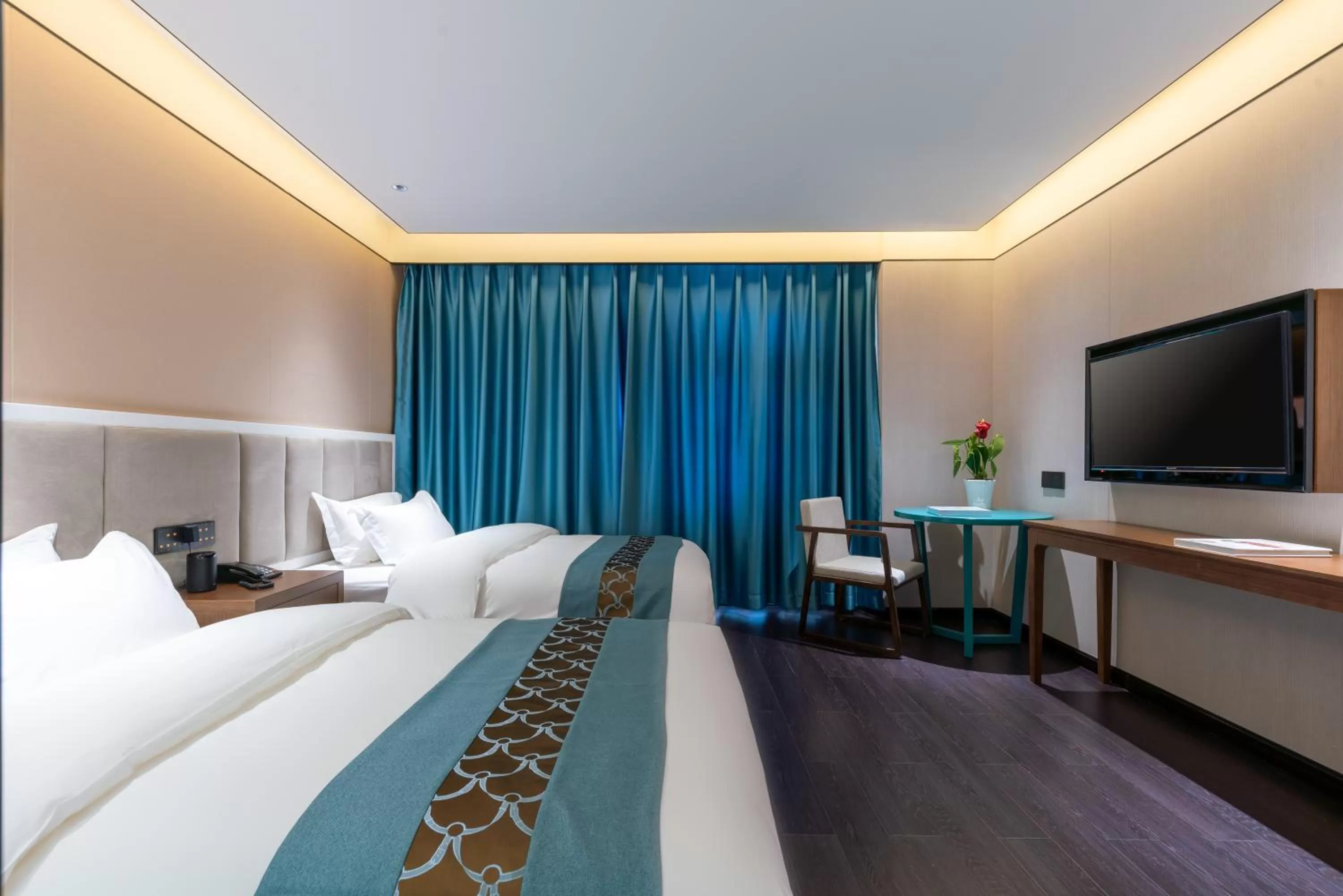 Bed in Chinese Culture Holiday Hotel - Nanluoguxiang