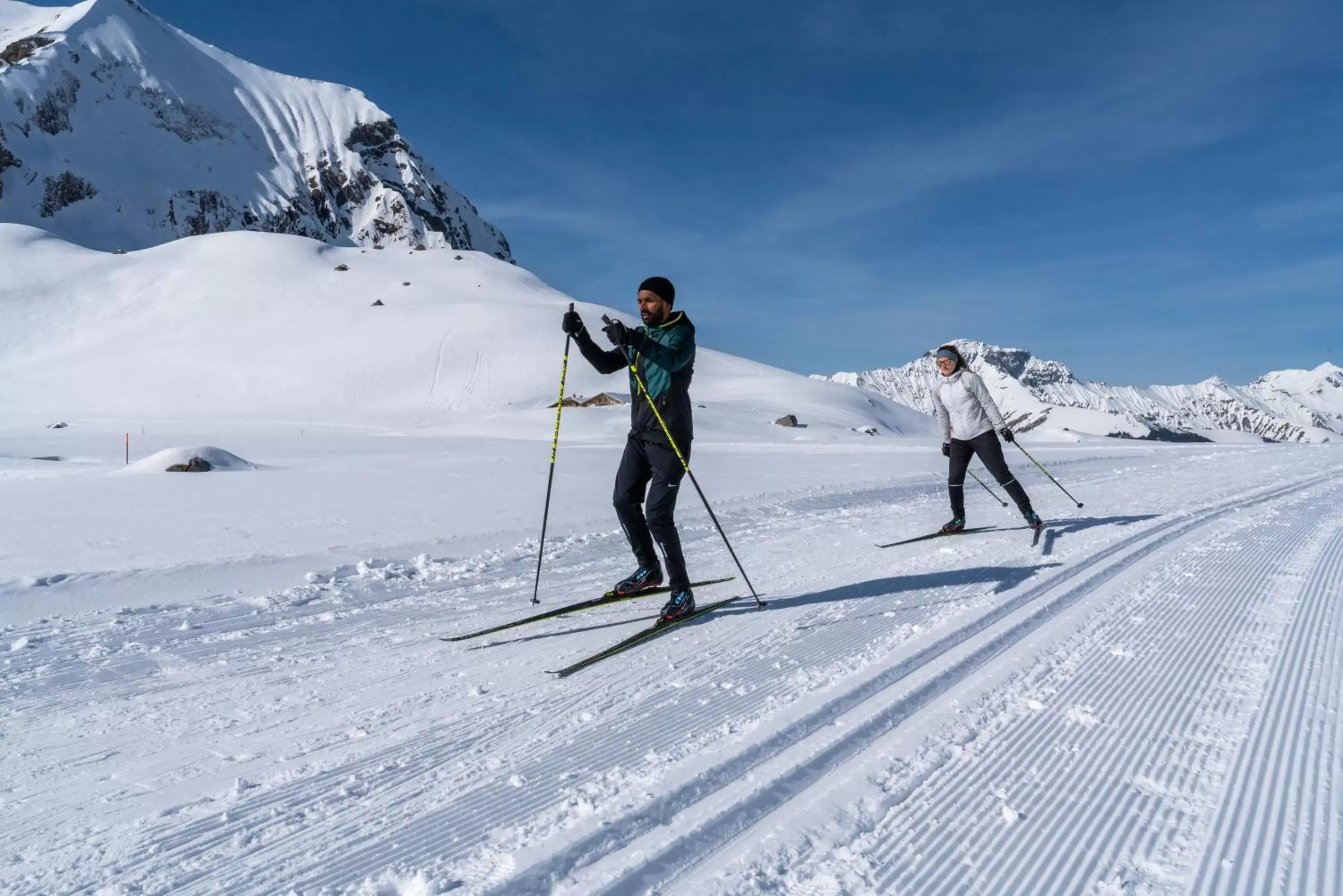 Activities, Skiing in Berg- & Naturhotel Engstligenalp