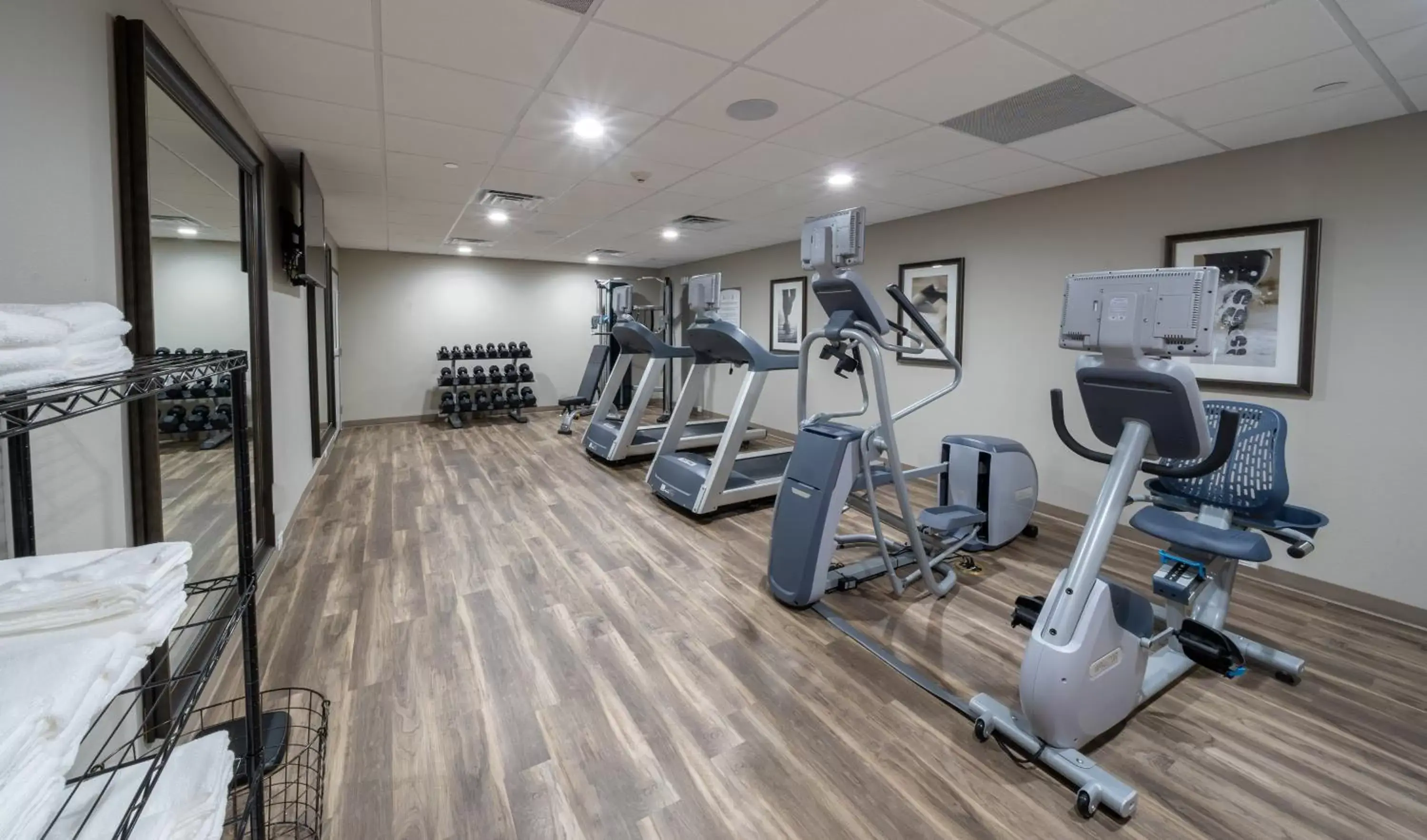 Fitness centre/facilities, Fitness Center/Facilities in Staybridge Suites Houston East - Baytown, an IHG Hotel