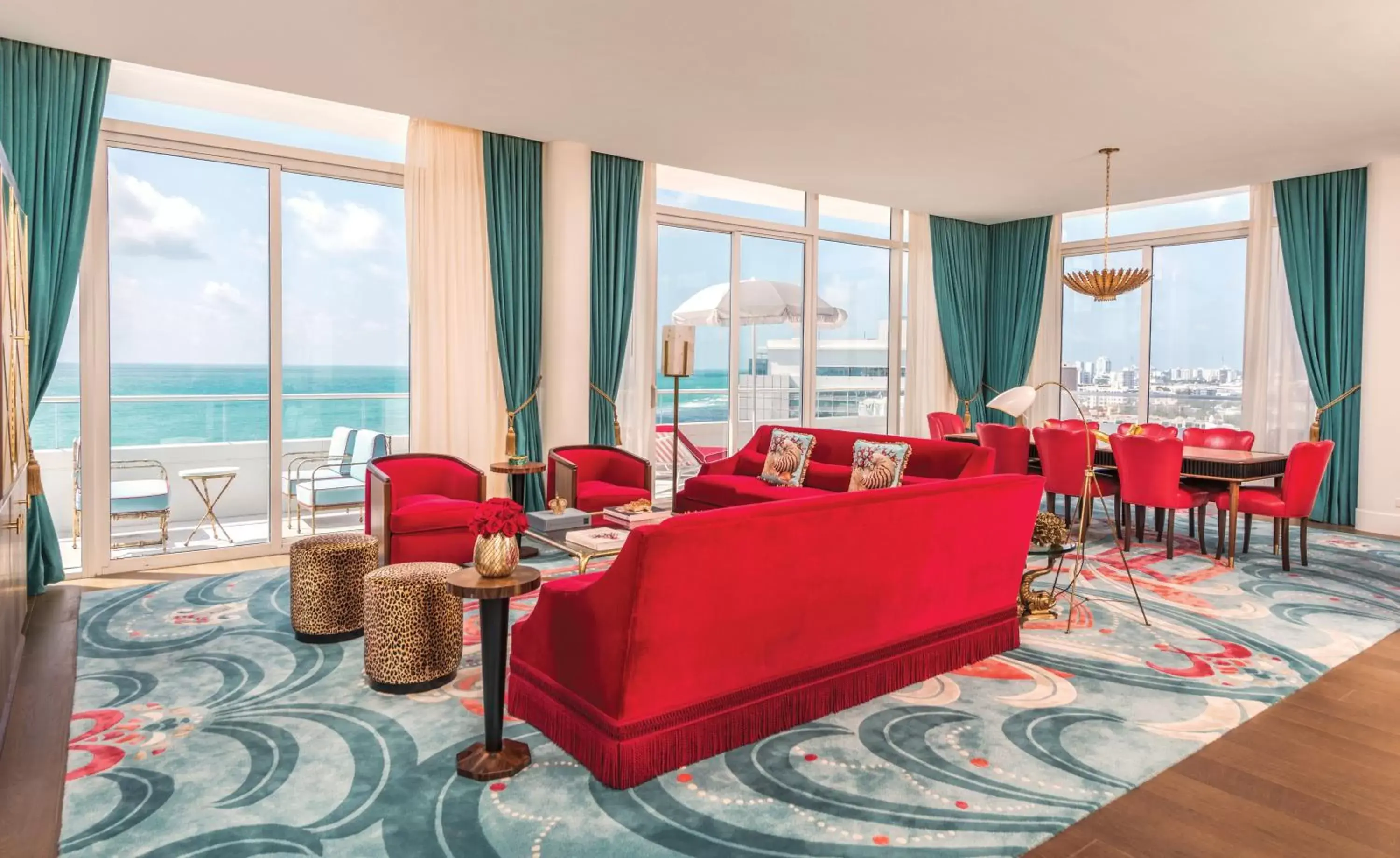 Living room, Seating Area in Faena Hotel Miami Beach