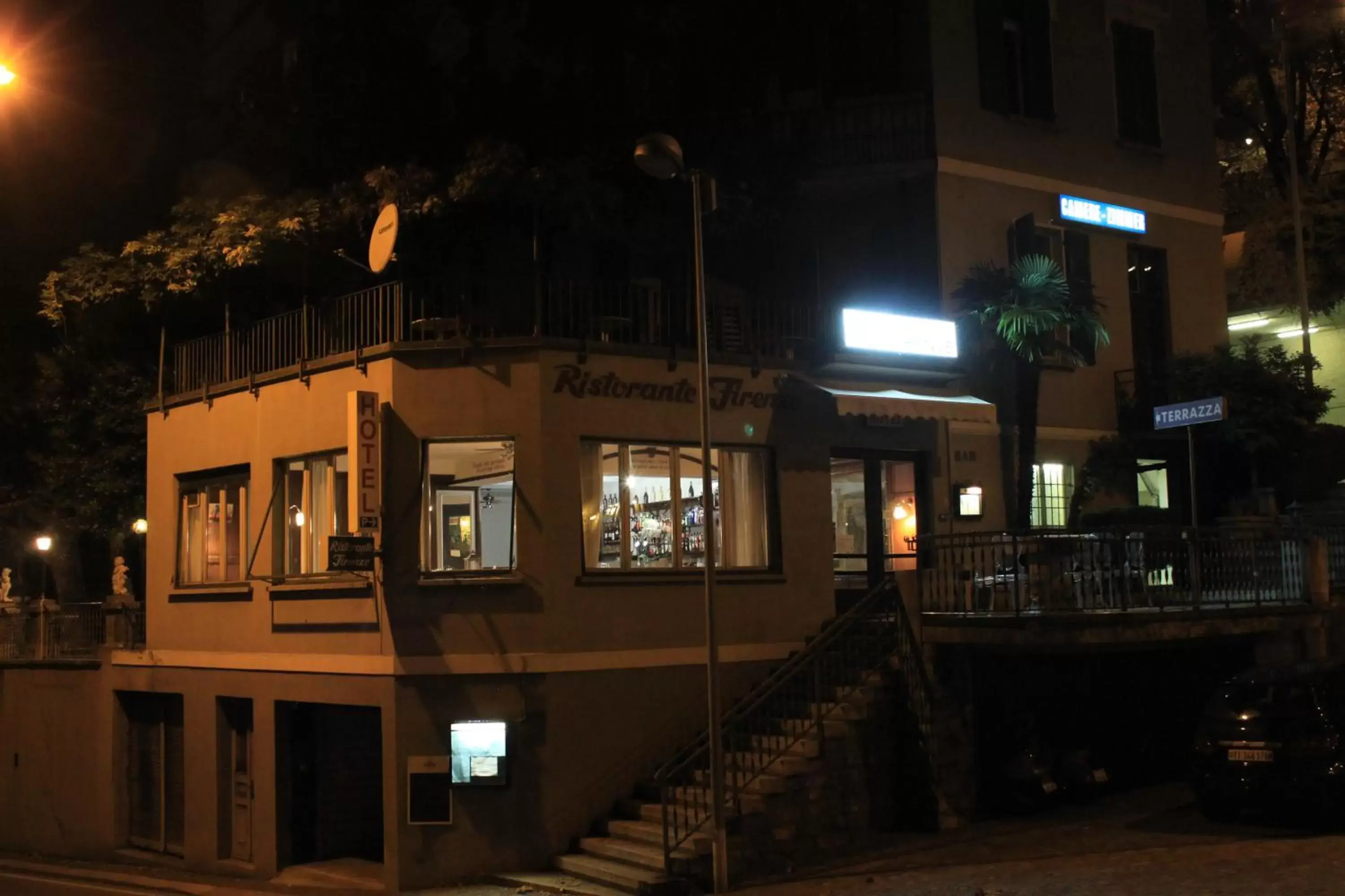 Facade/entrance, Property Building in Hotel Firenze Lugano