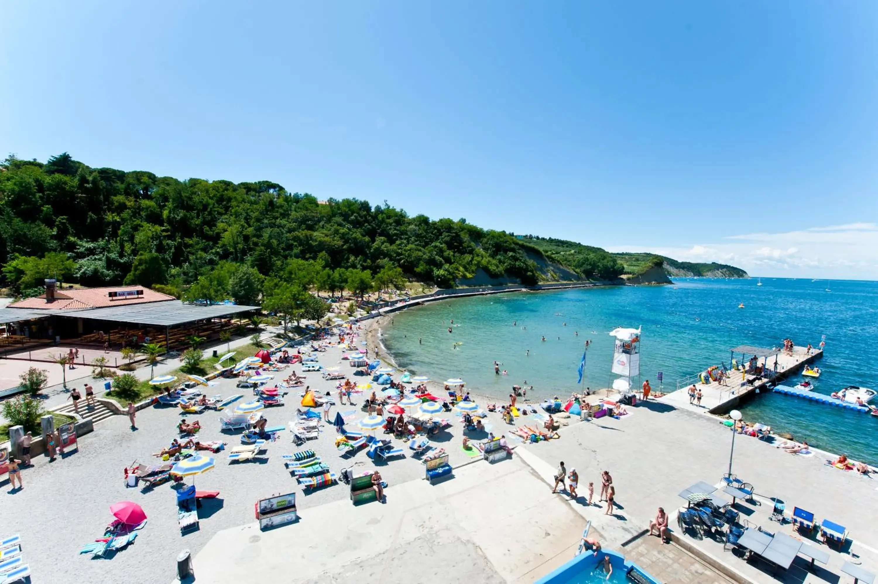 Beach in Hotel Mirta - San Simon Resort