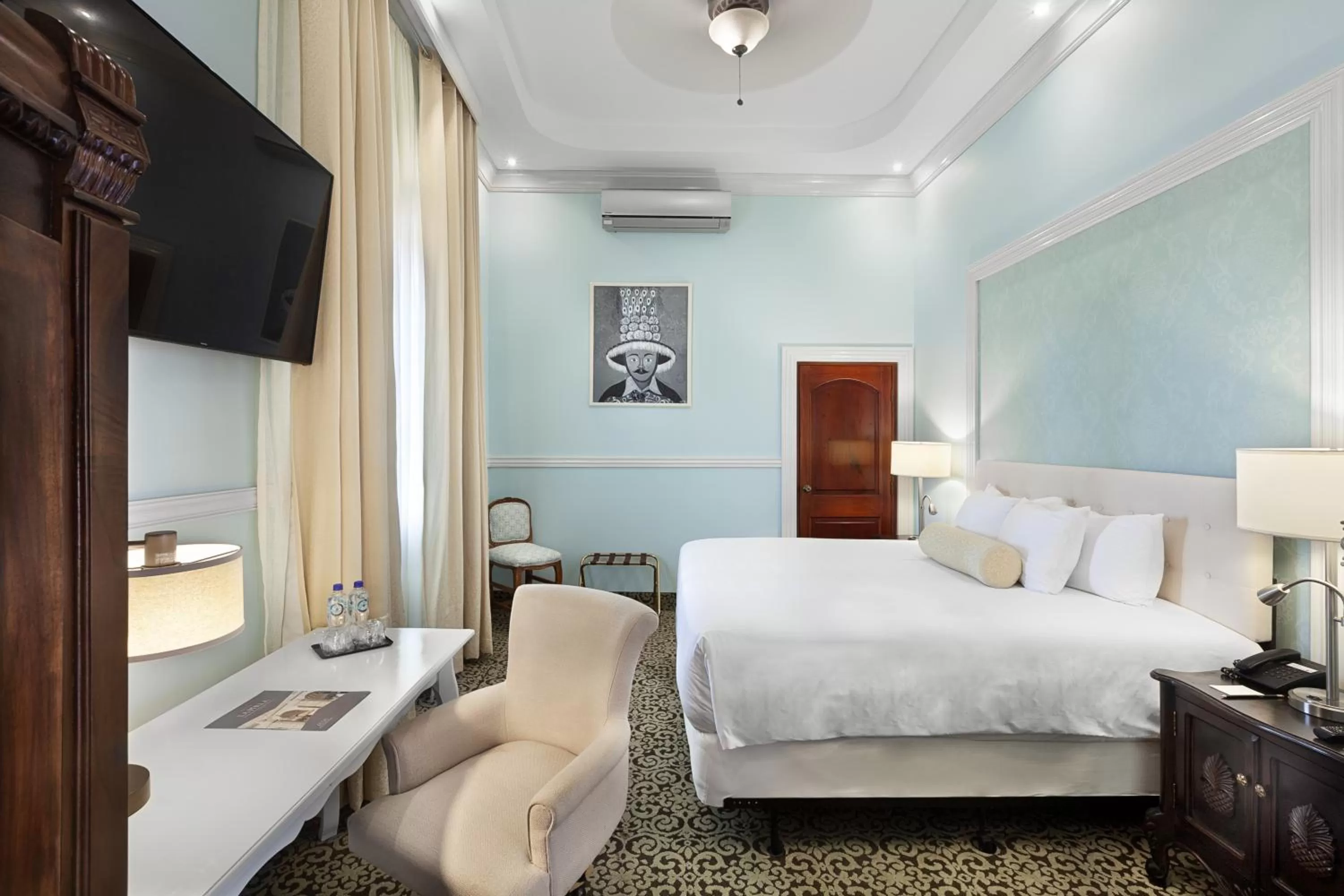 Bed in Hotel la Perla Leon