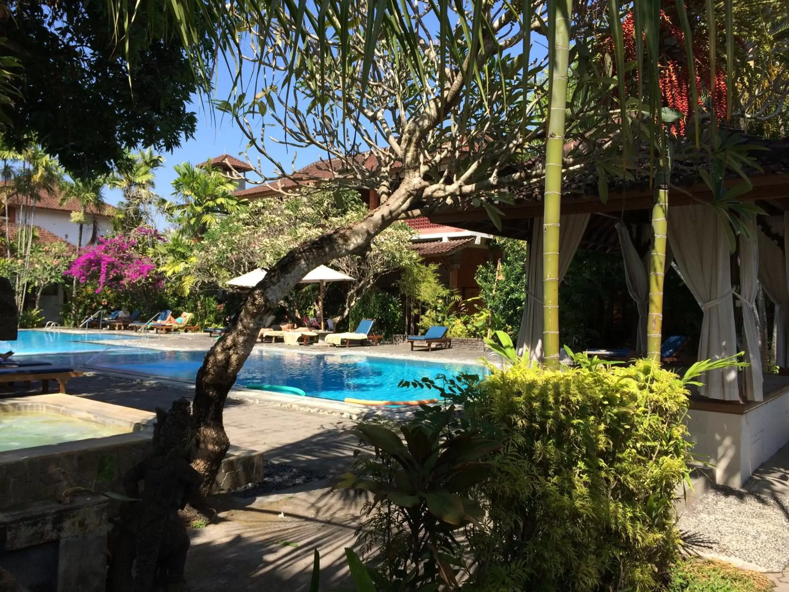 View (from property/room), Swimming Pool in Bumi Ayu Bungalow Sanur