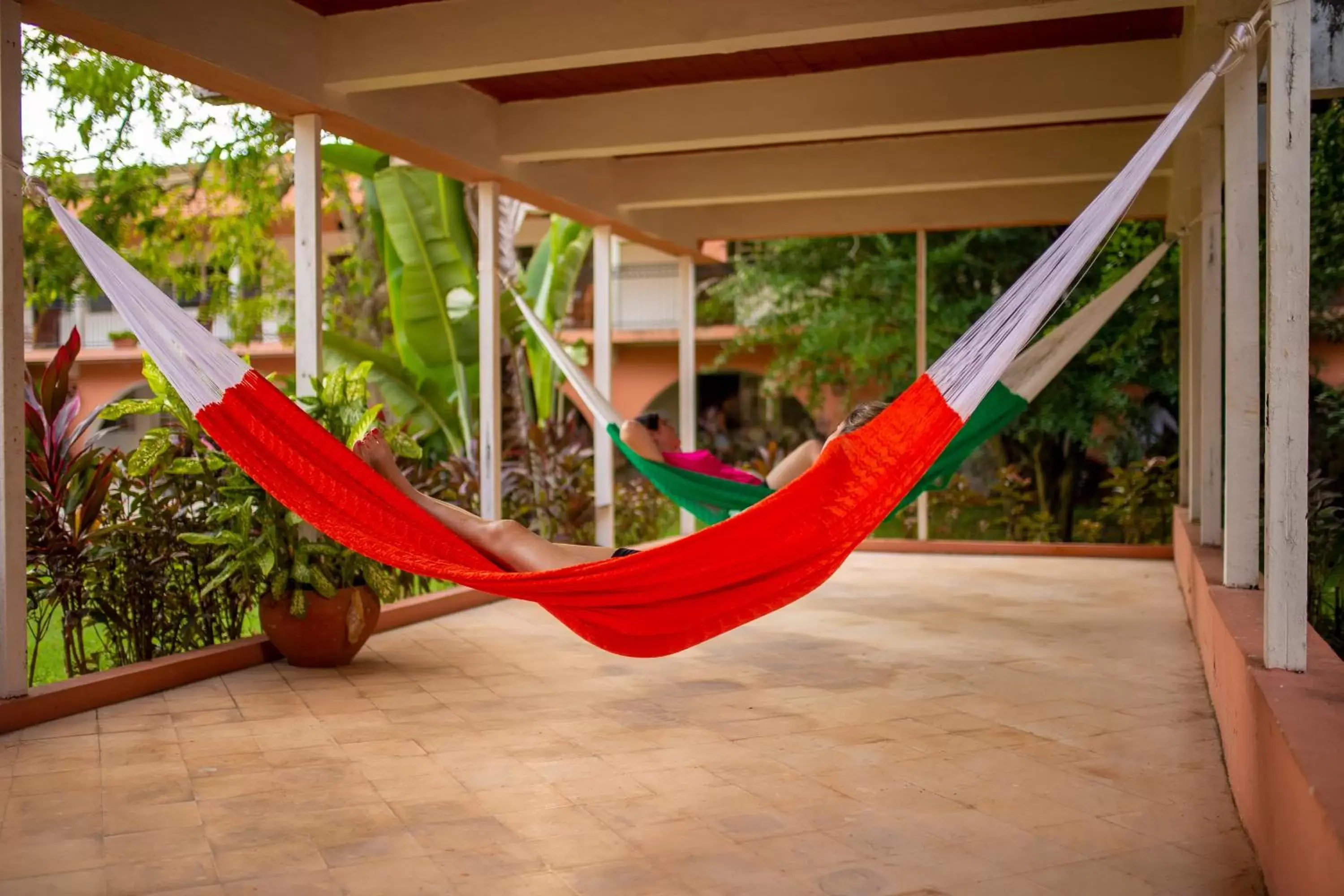 Balcony/Terrace in Hotel Chichen Itza