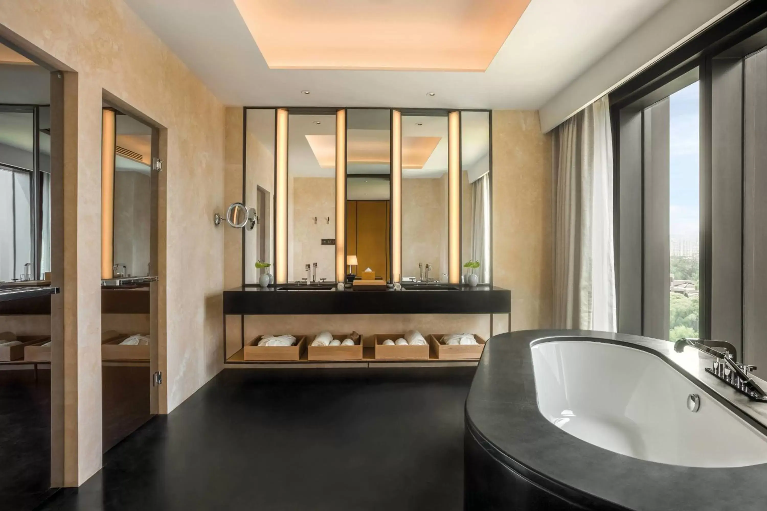 Bathroom in Bulgari Hotel, Beijing