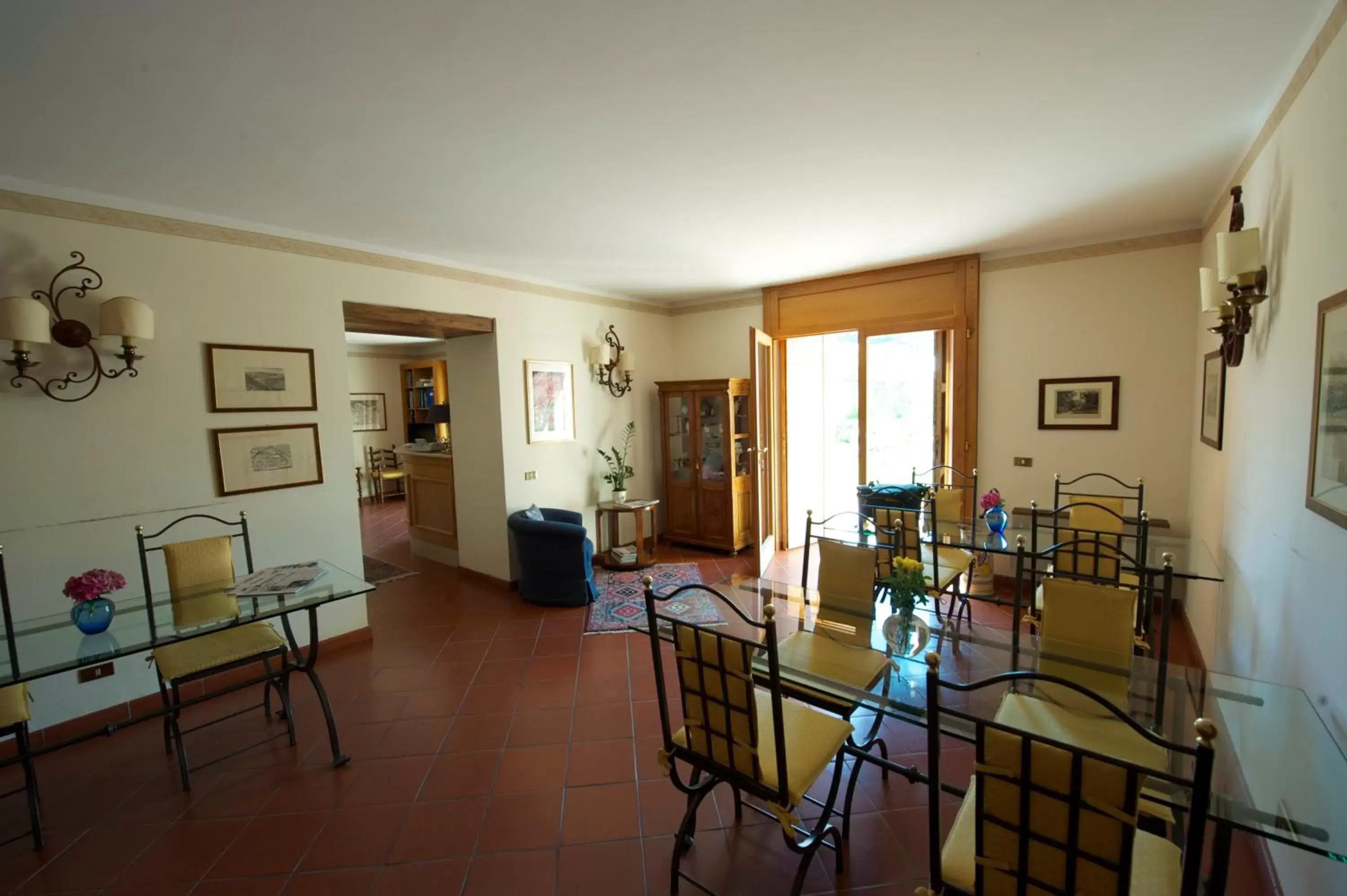 Restaurant/places to eat, Dining Area in Albergo Villa Cristina