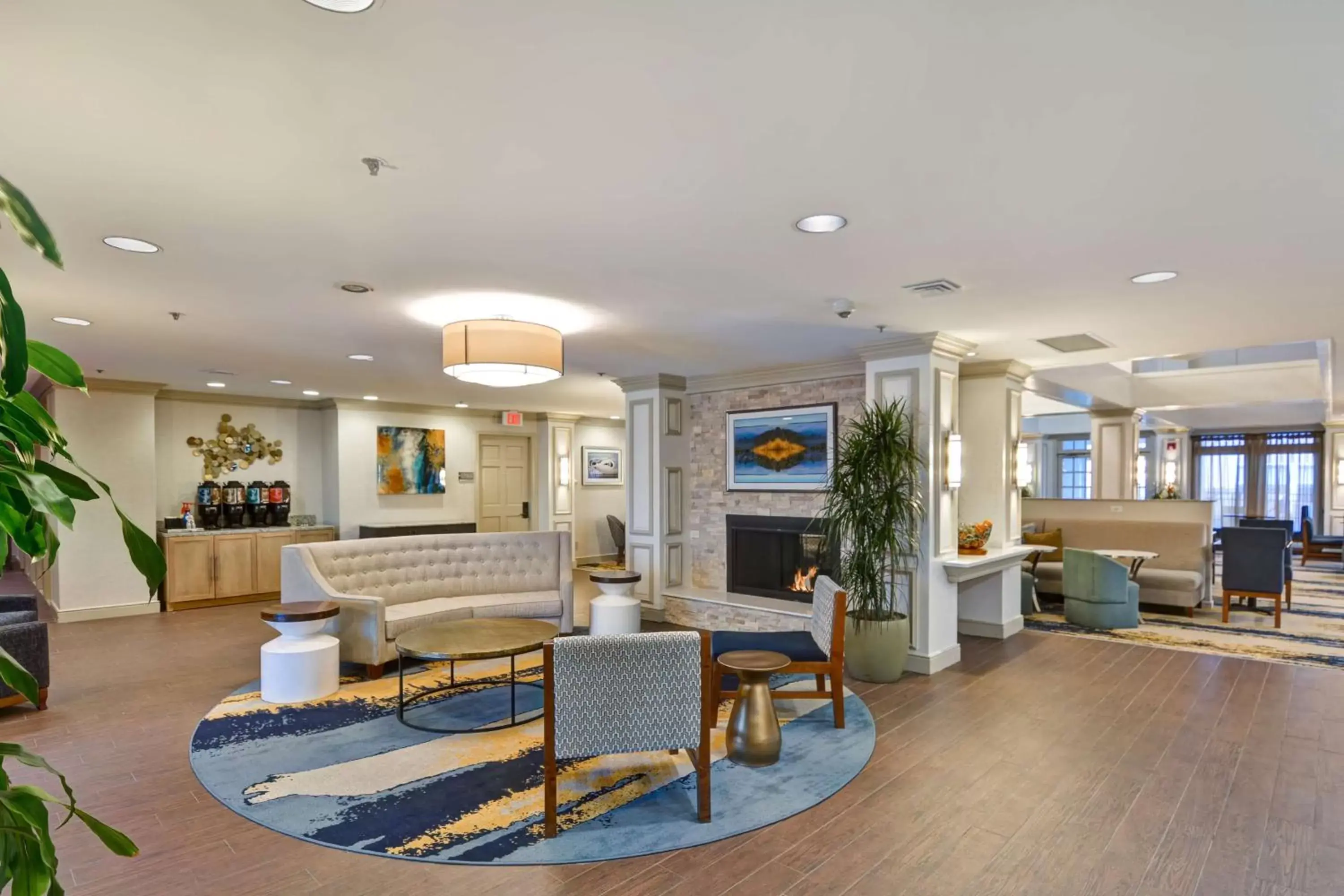 Lobby or reception, Lobby/Reception in Homewood Suites Hartford/Windsor Locks