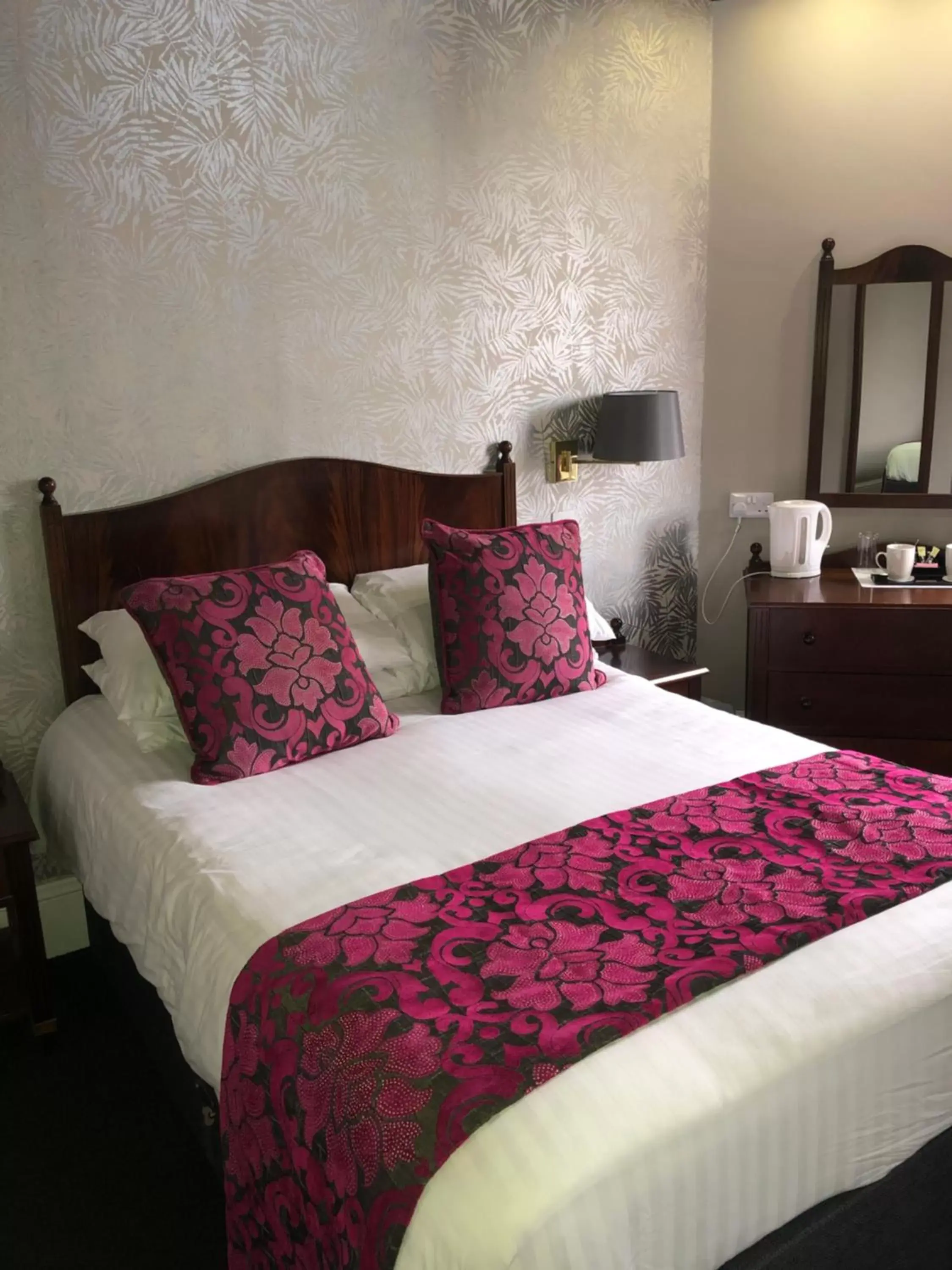 Bed in The Vine Hotel, Skegness