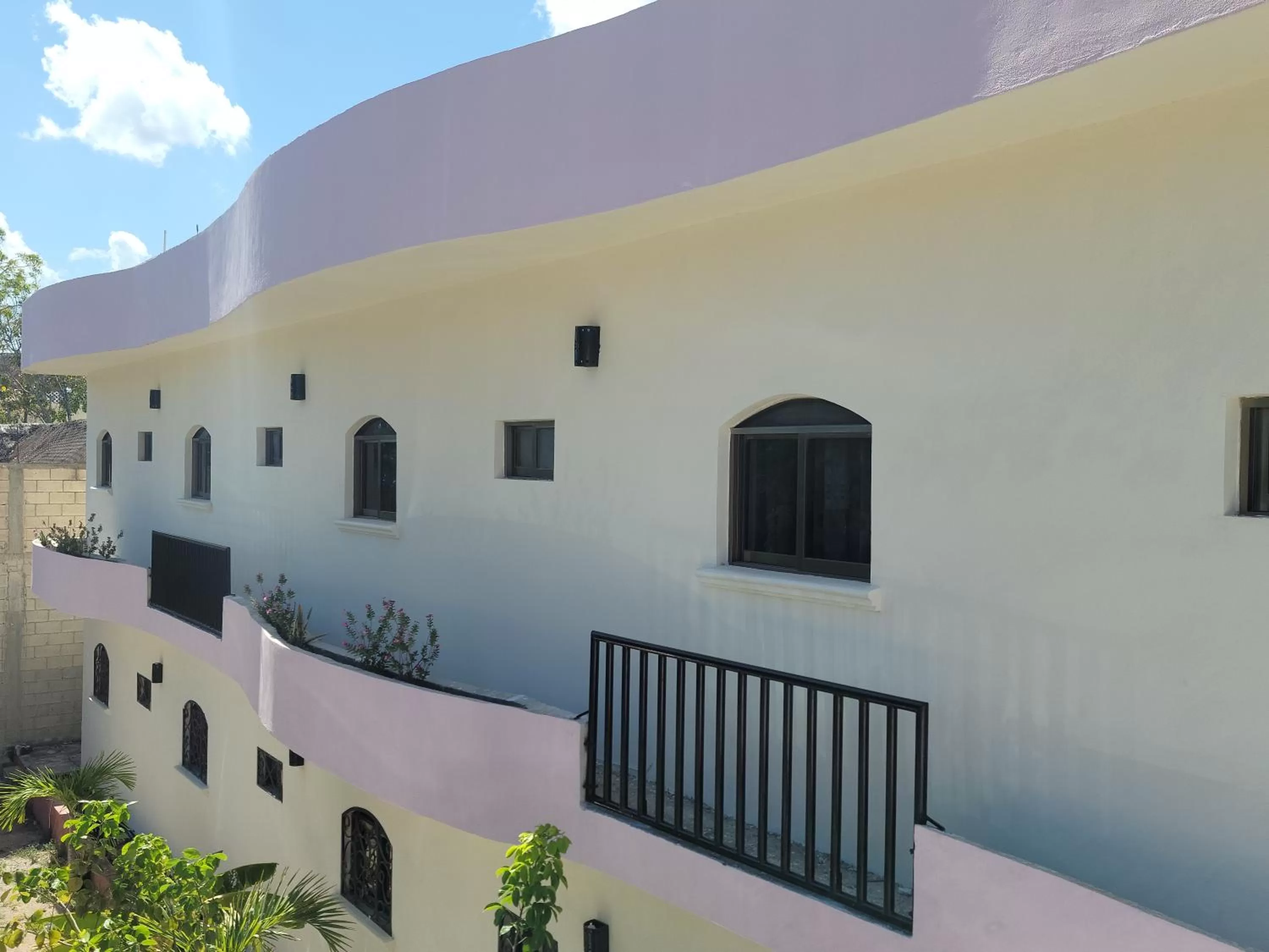 Property building in hotel stella maris tulum