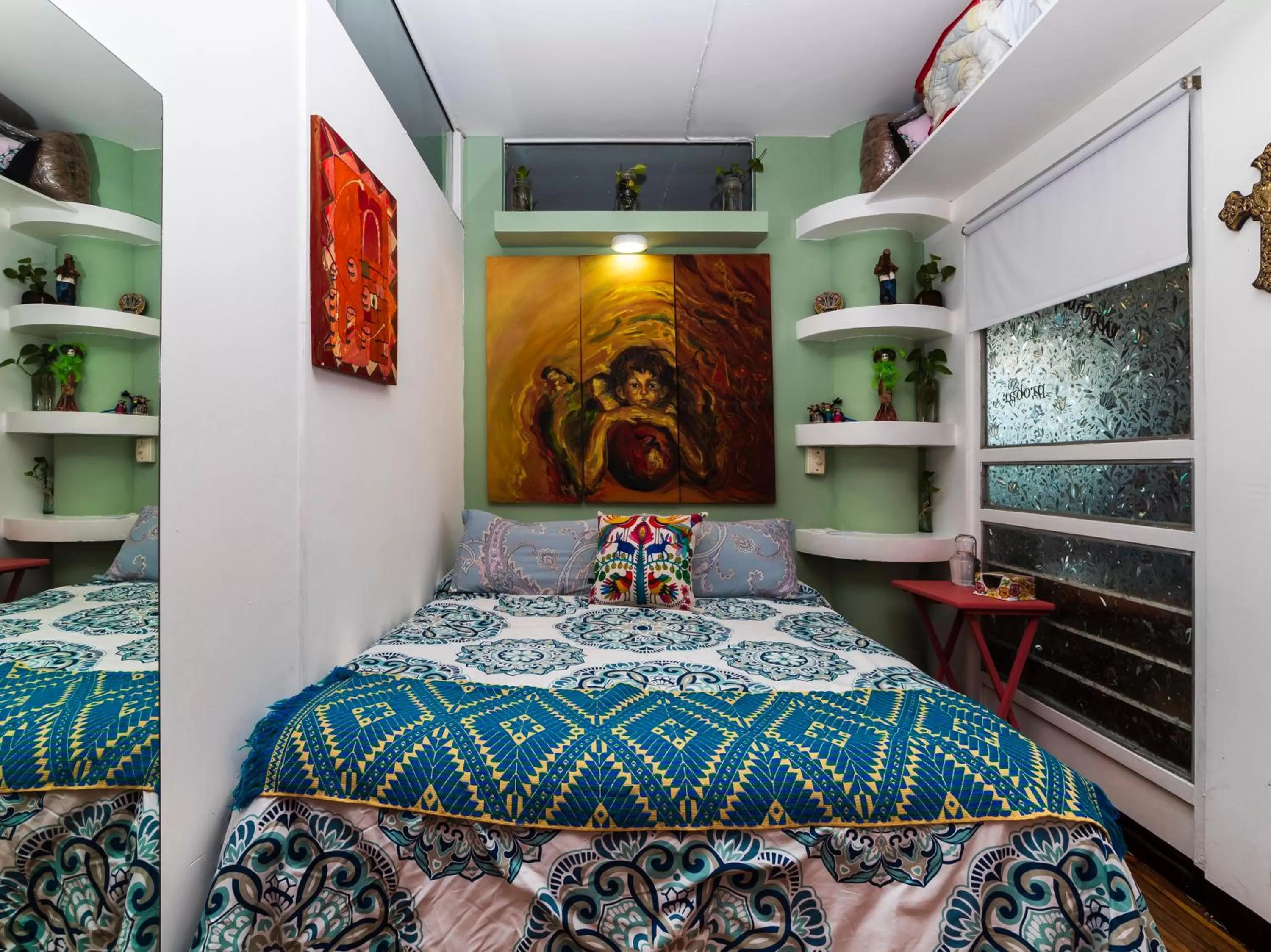 Bed in Casa Itzae B&B Polanquito Dog Friendly