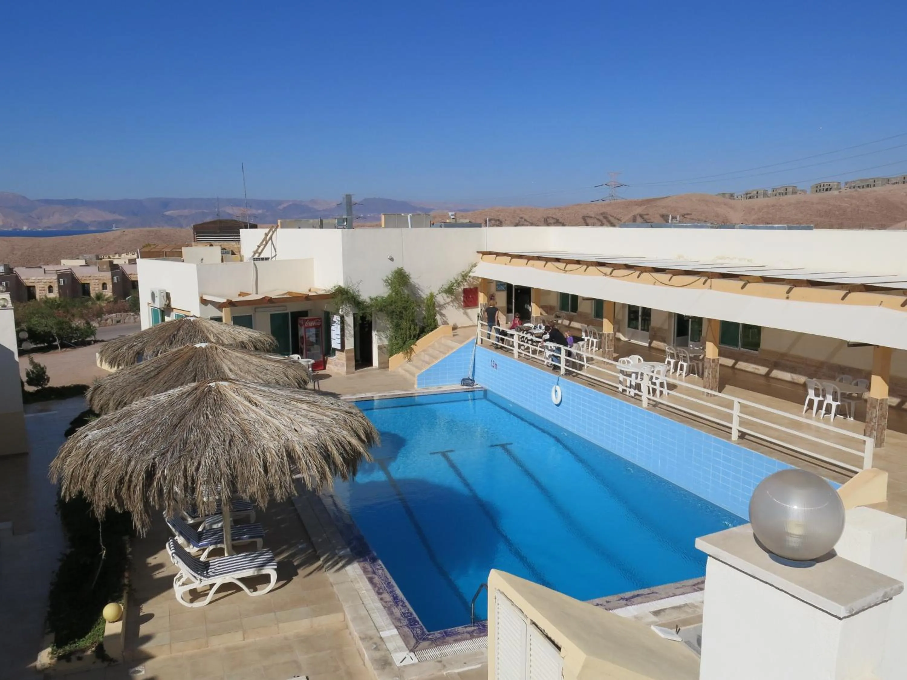 Bird's eye view in Red Sea Dive Center
