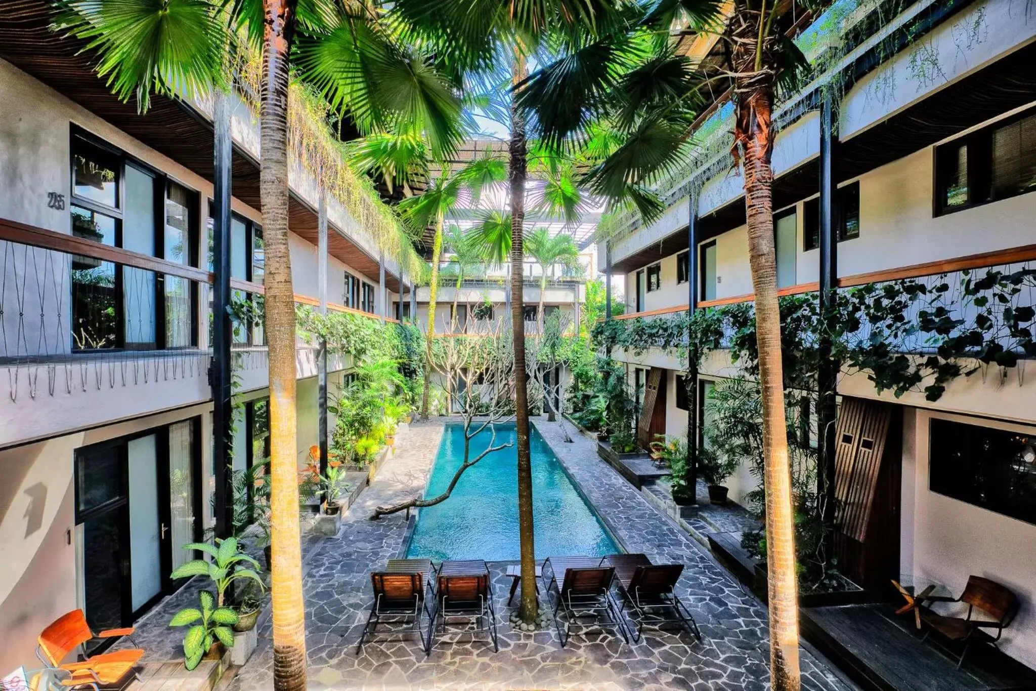 Pool View in Outpost Ubud Penestanan Coworking & Coliving