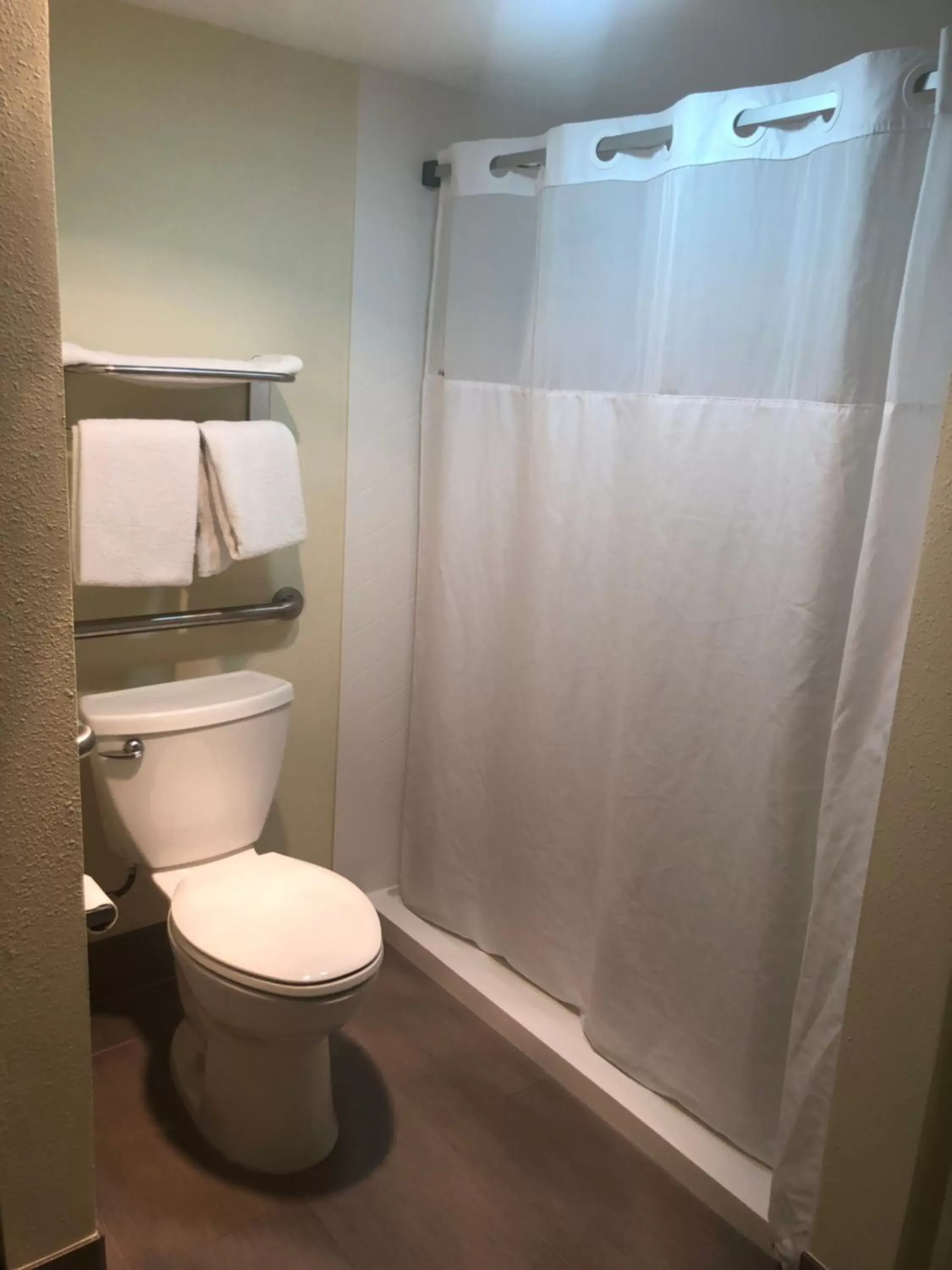 Toilet, Bathroom in Days Inn by Wyndham Douglasville-Atlanta-Fairburn Road