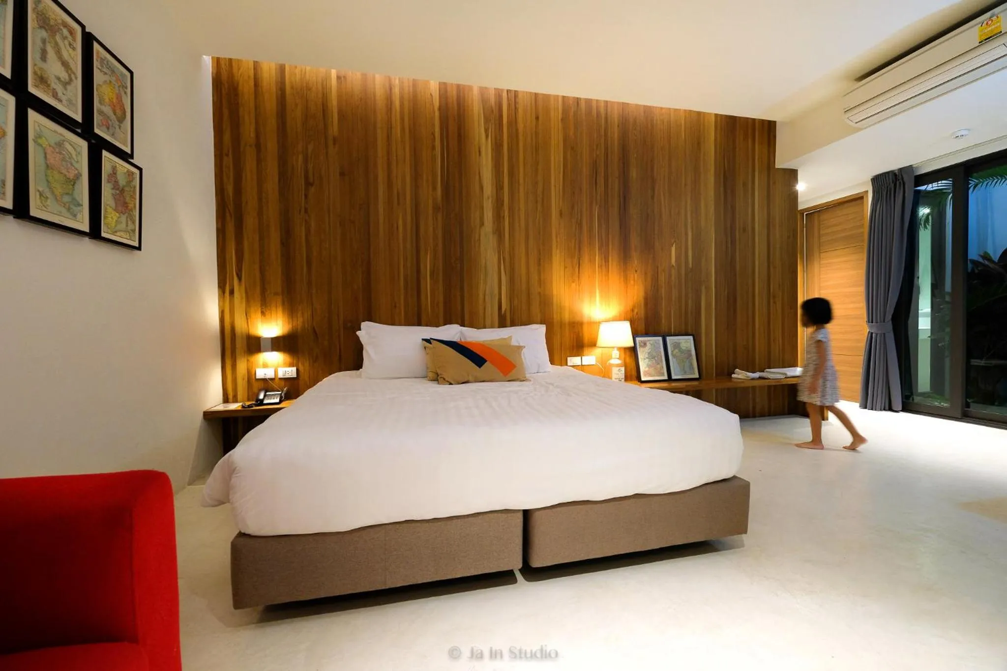 Bed in NornDee Hotel