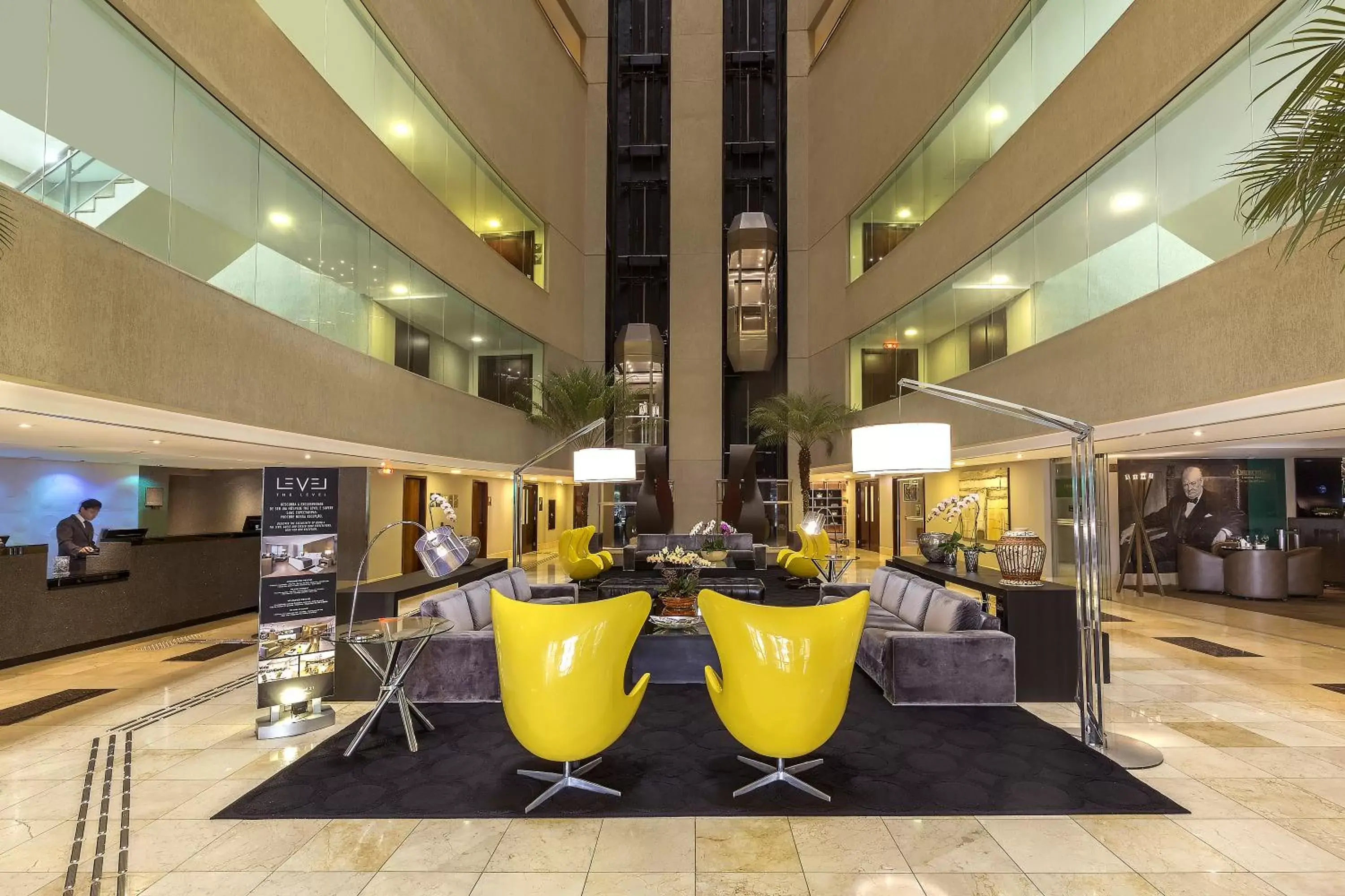 Lobby or reception in Meliá Brasil 21