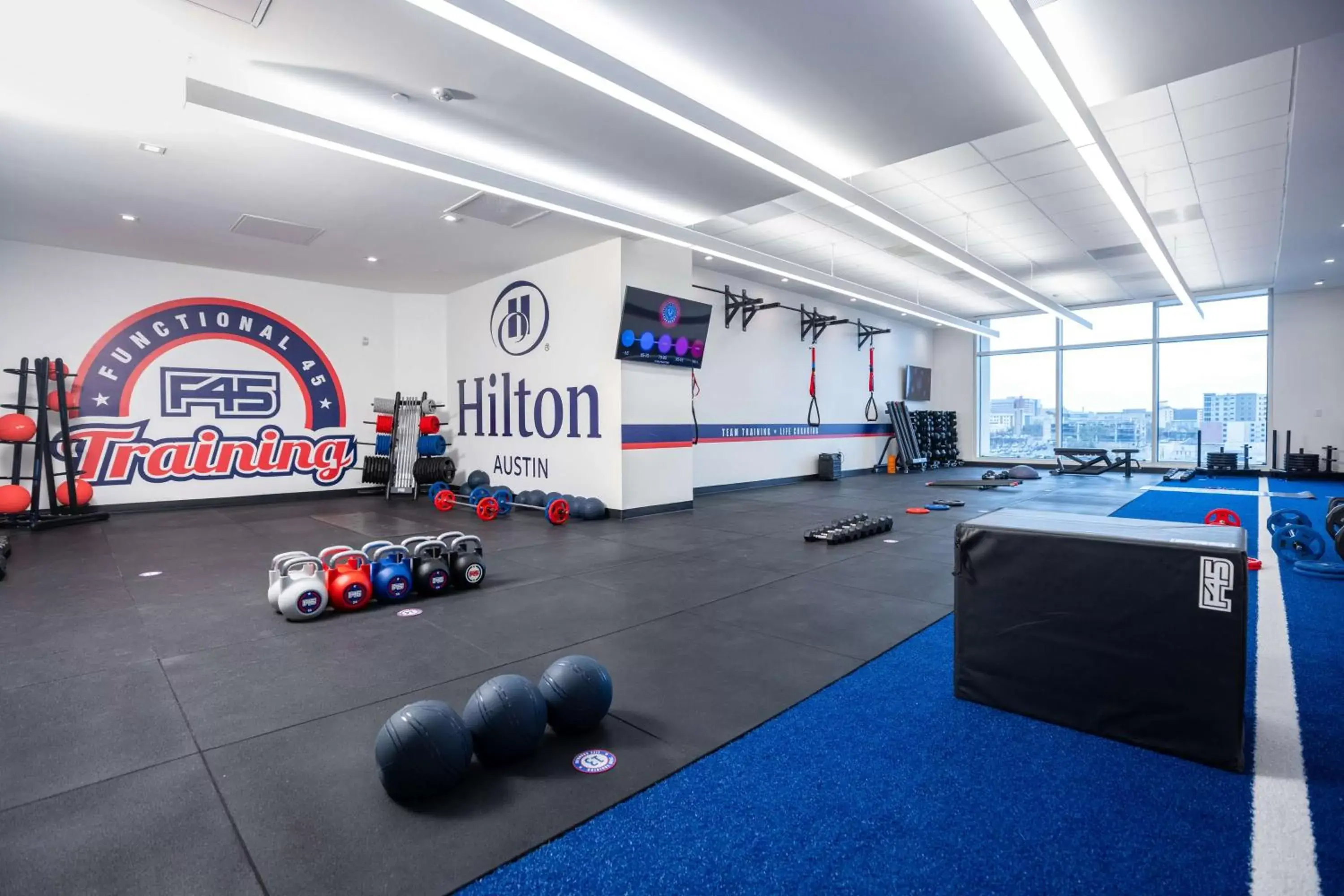Fitness centre/facilities in Hilton Austin