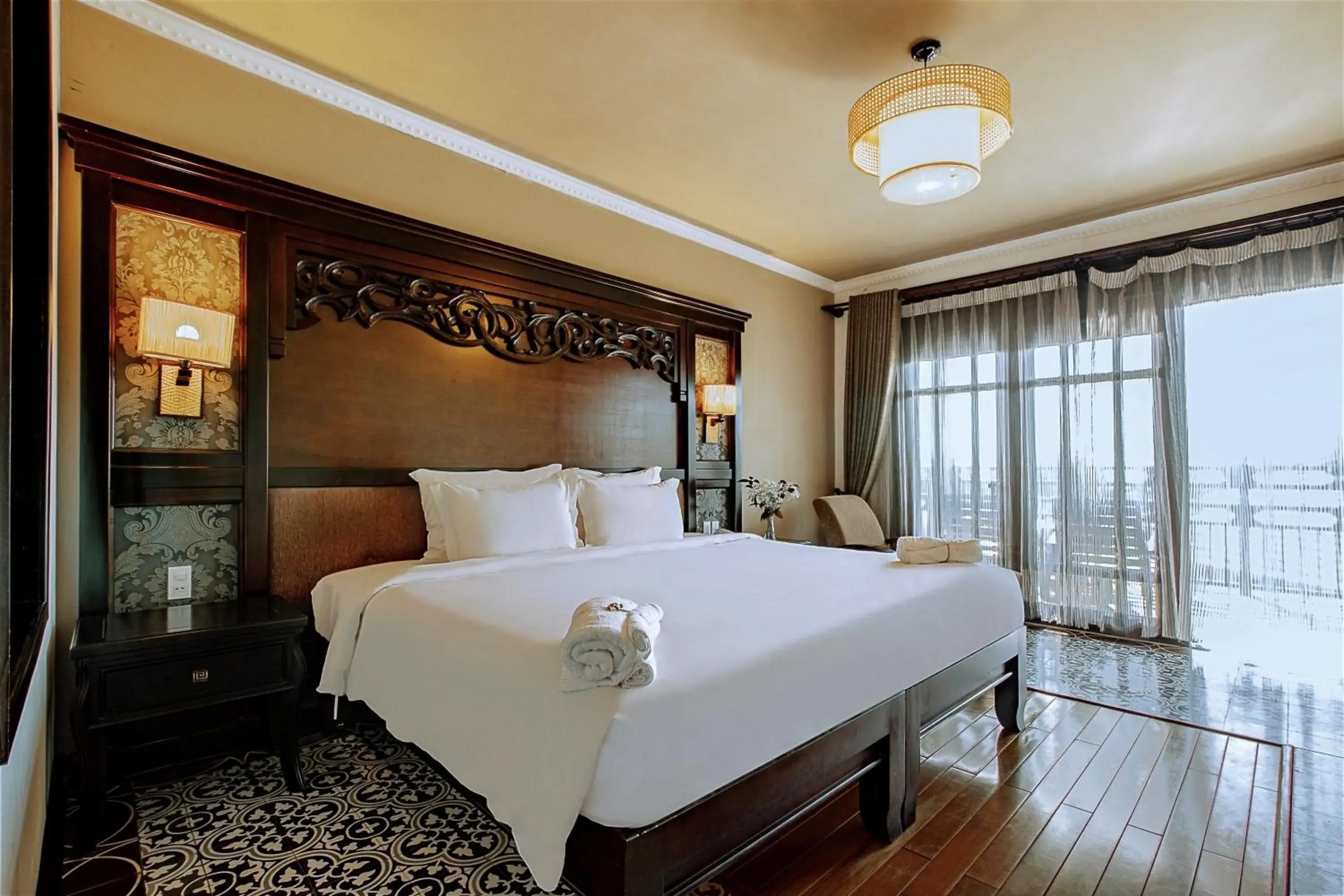 Bedroom, Bed in Anja Beach Resort & Spa