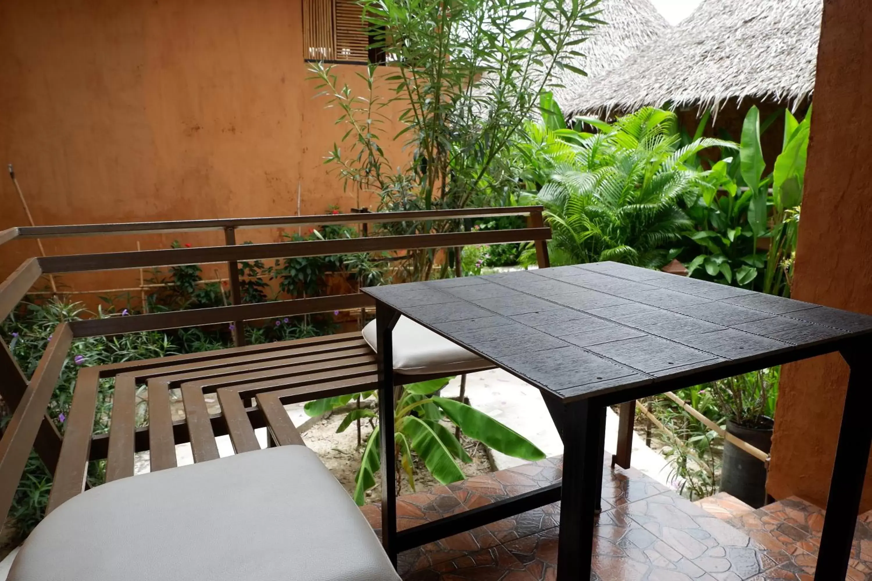 Balcony/Terrace in Panisara Pool Villa Resort Huahin