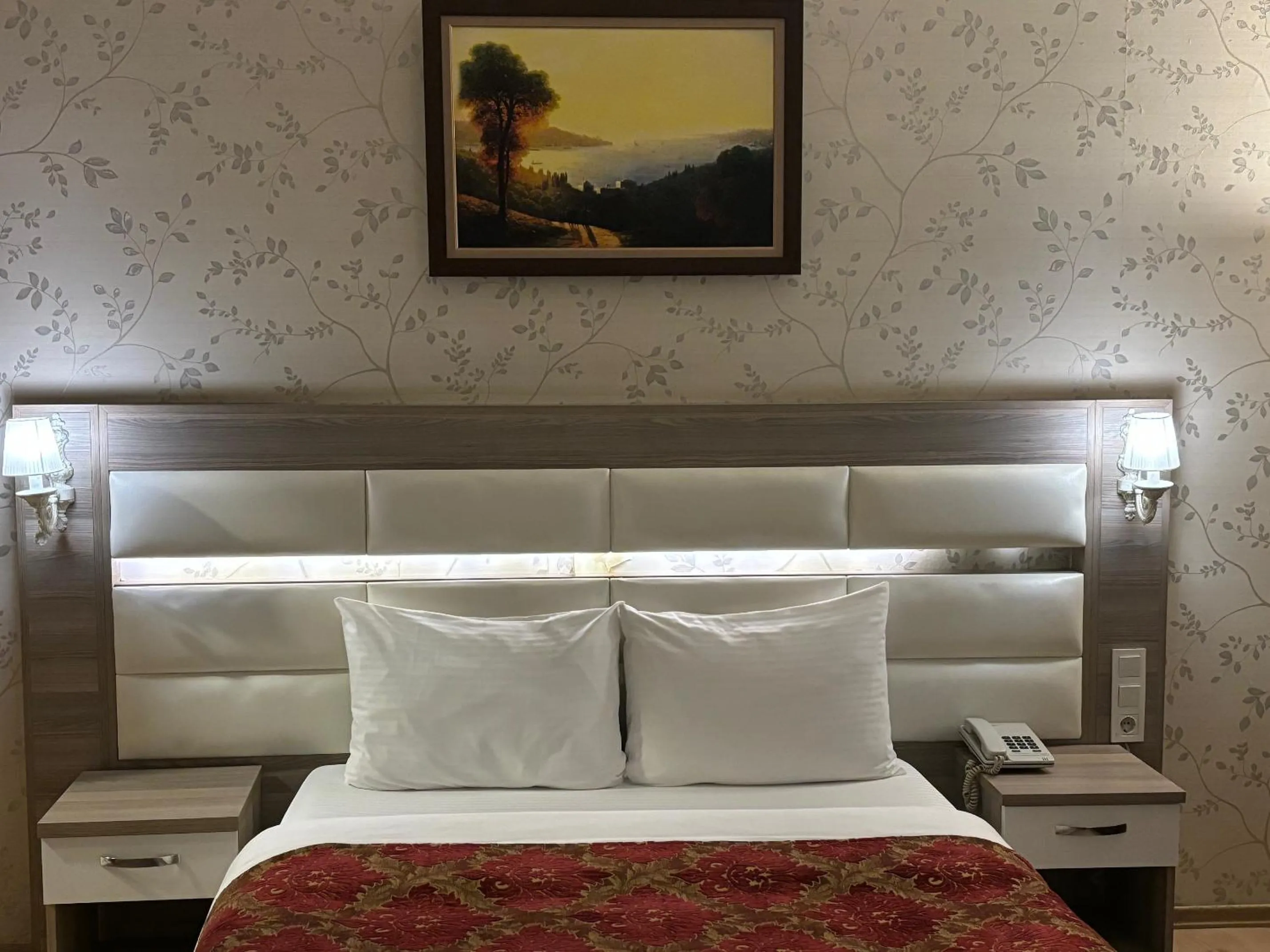 Bed in Nil Hotel İstanbul City Center