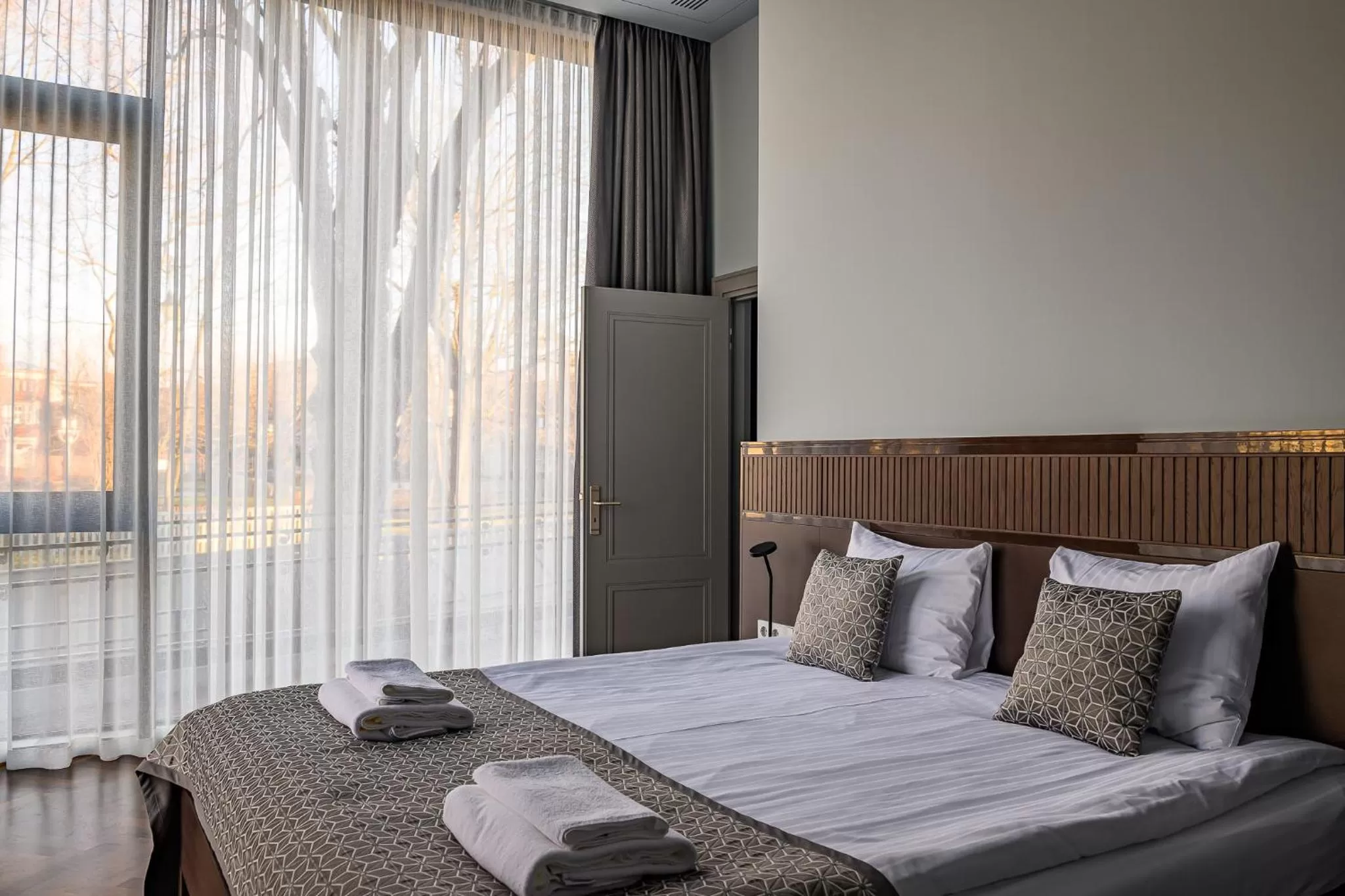 Bed in Roze Peldu Residence
