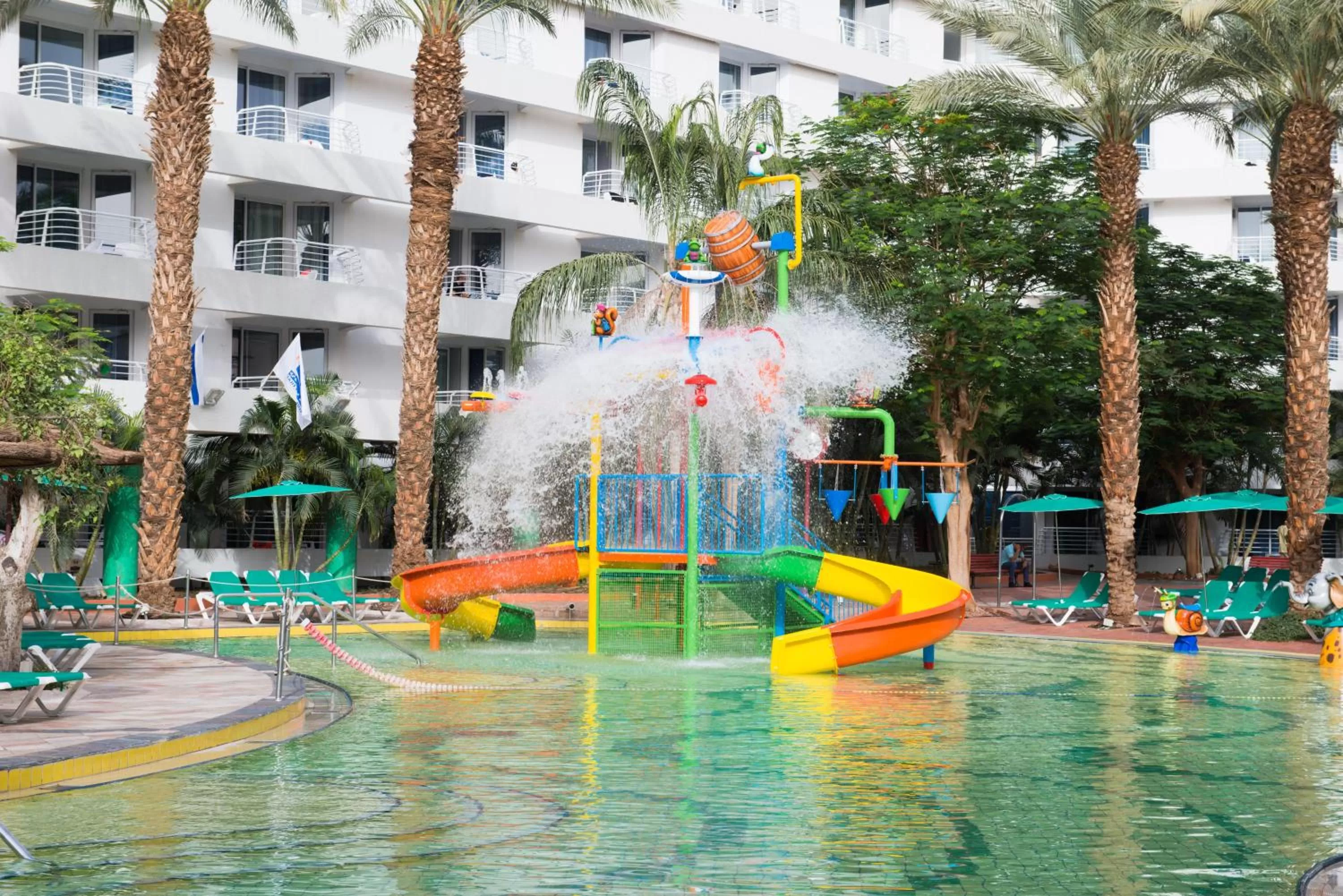 Aqua park in Club Hotel Eilat - All Suites Hotel