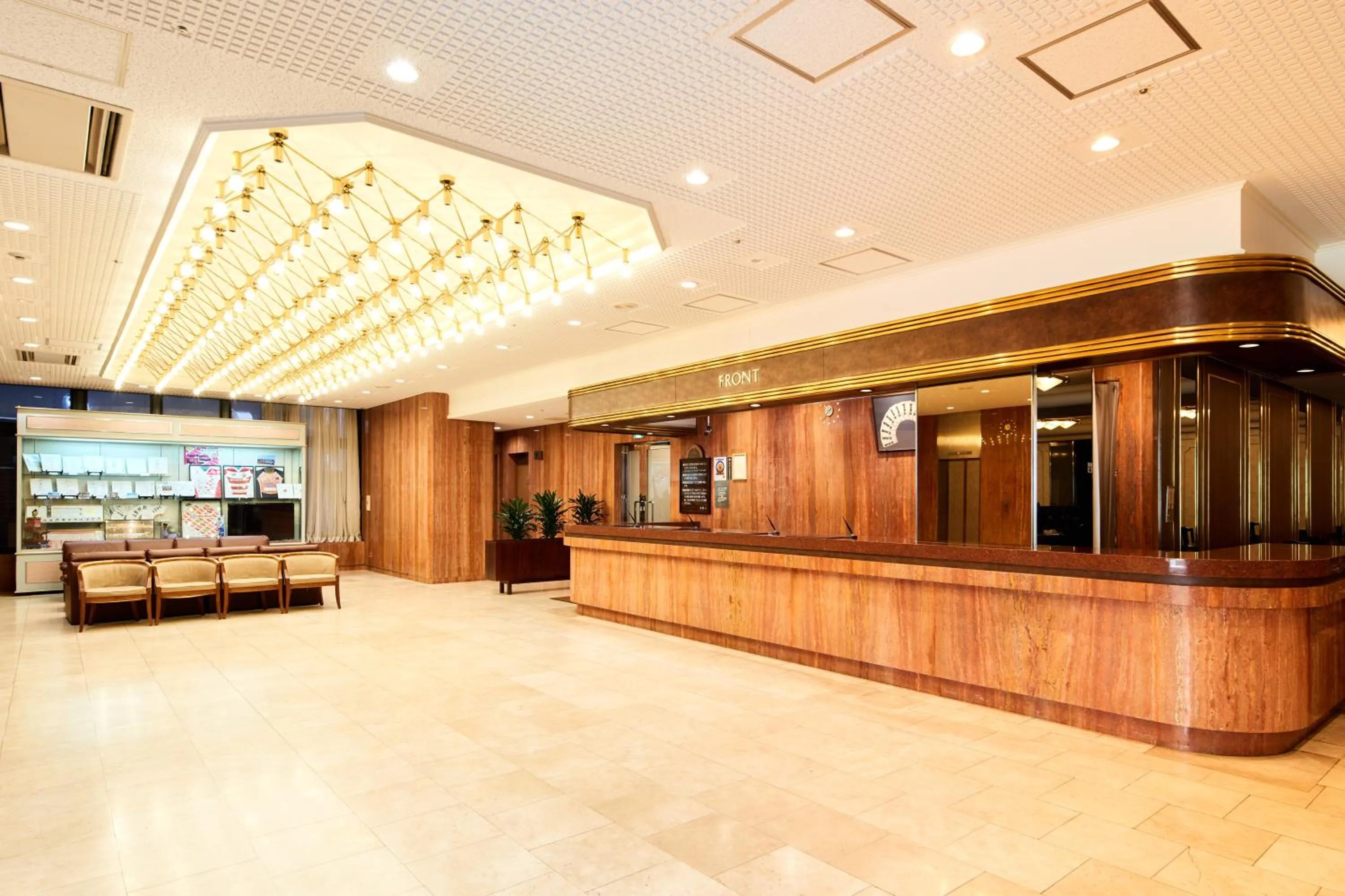 Lobby or reception in Marroad Inn Kumagaya