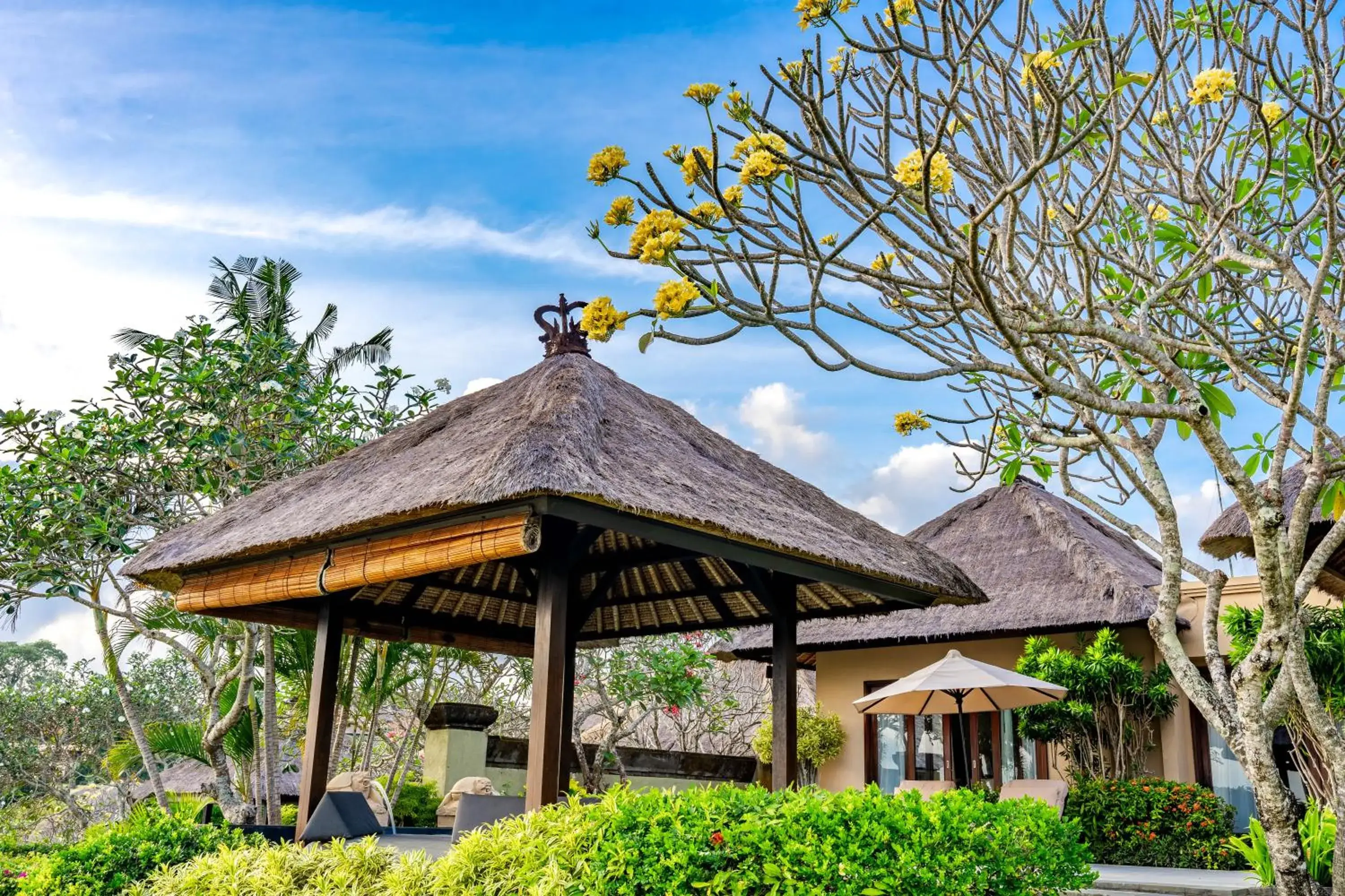 Seating area, Property Building in AYANA Villas Bali