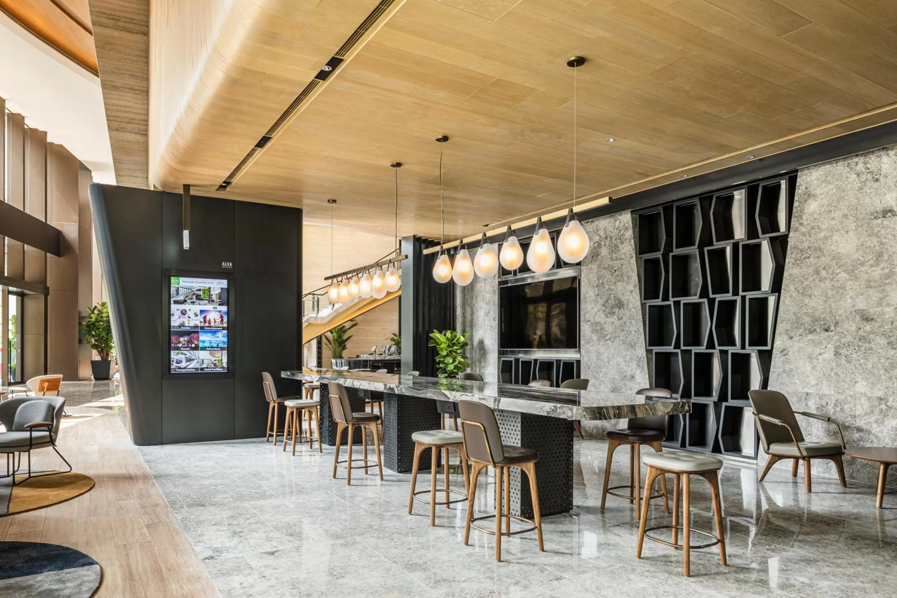 Communal lounge/ TV room in ALVA HOTEL BY ROYAL