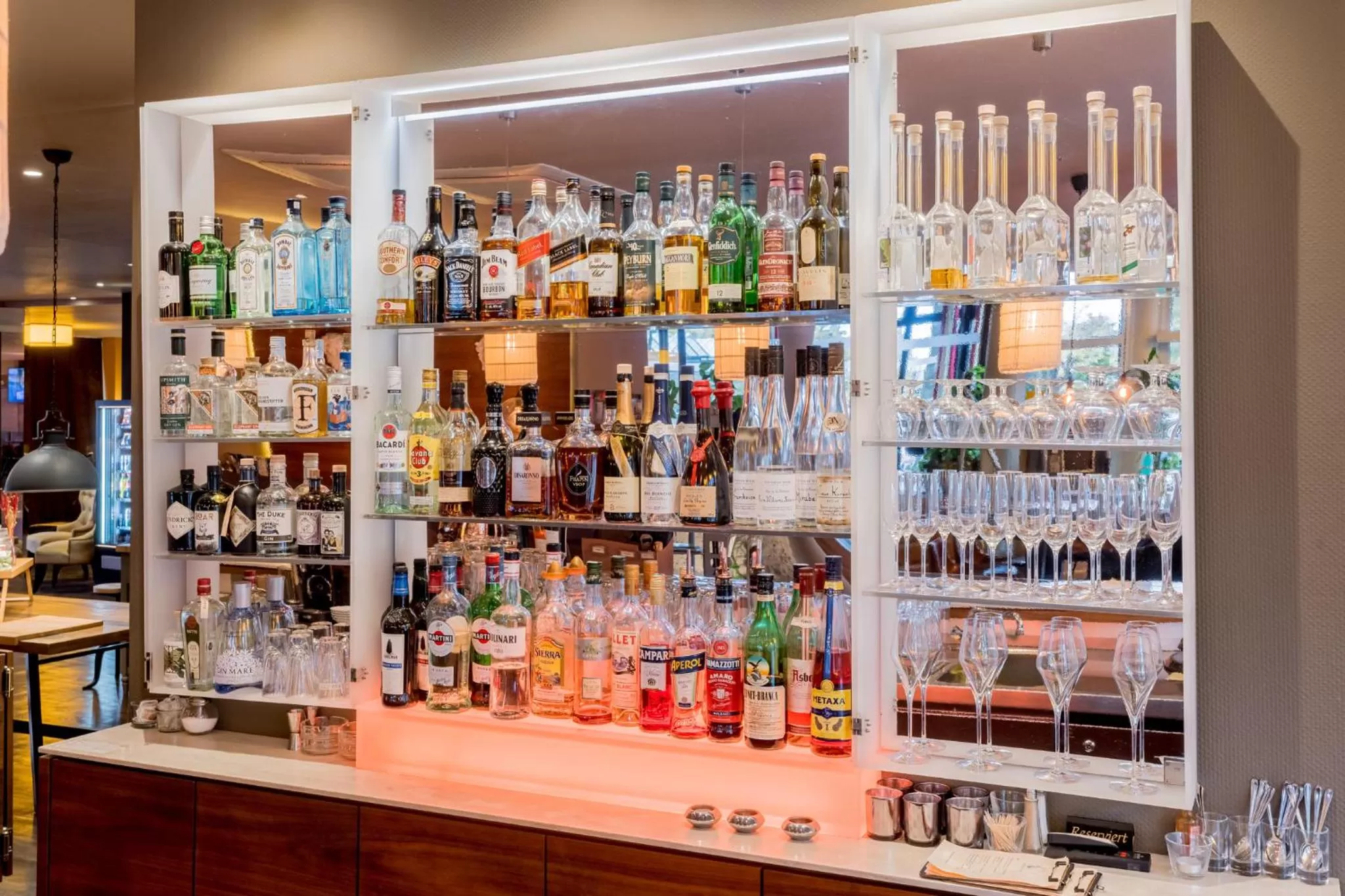 Lounge or bar in Hotel Bacchus