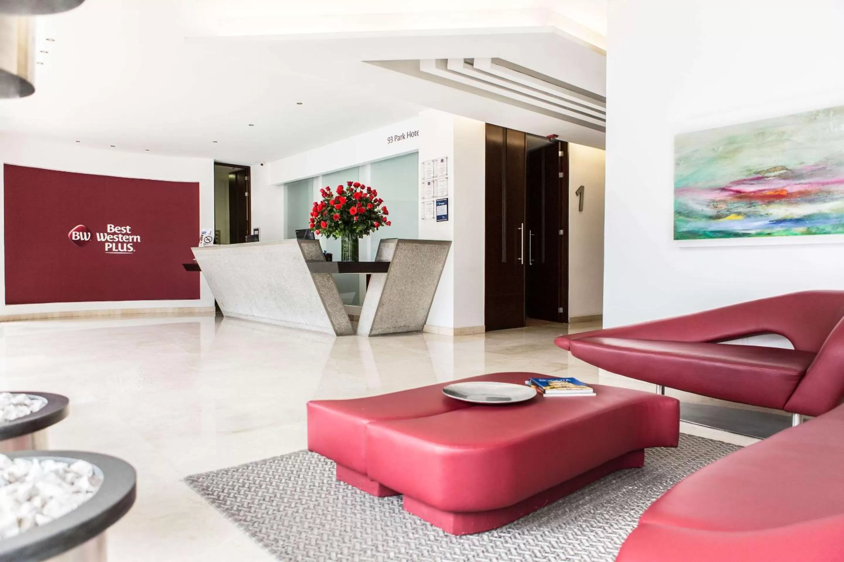 Lobby or reception in Best Western Plus 93 Park Hotel