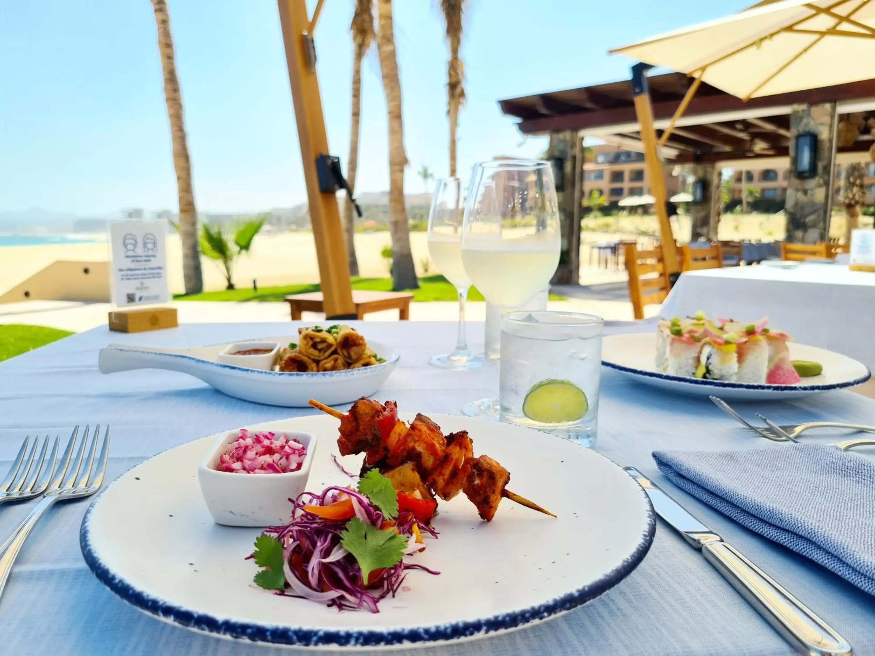 Food and drinks in Zoetry Casa del Mar Los Cabos