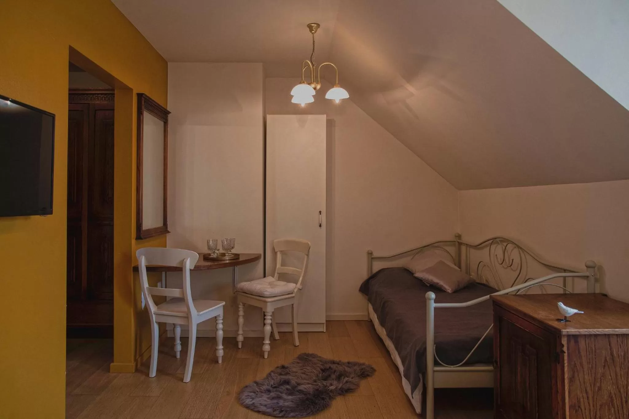 Bed in Splavar Rooms