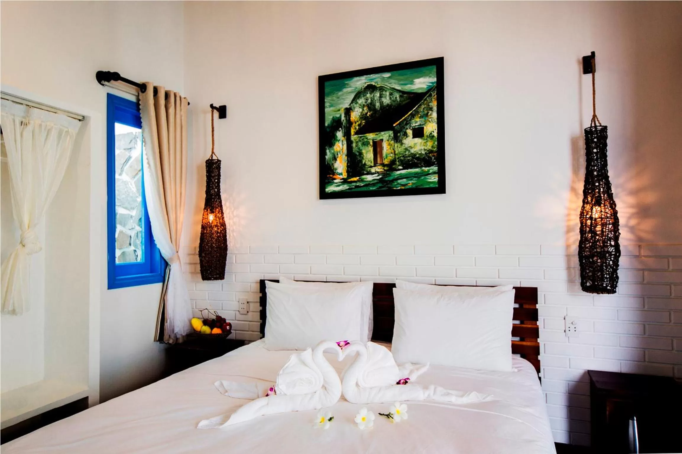 Bedroom, Bed in Cashew Tree Bungalow